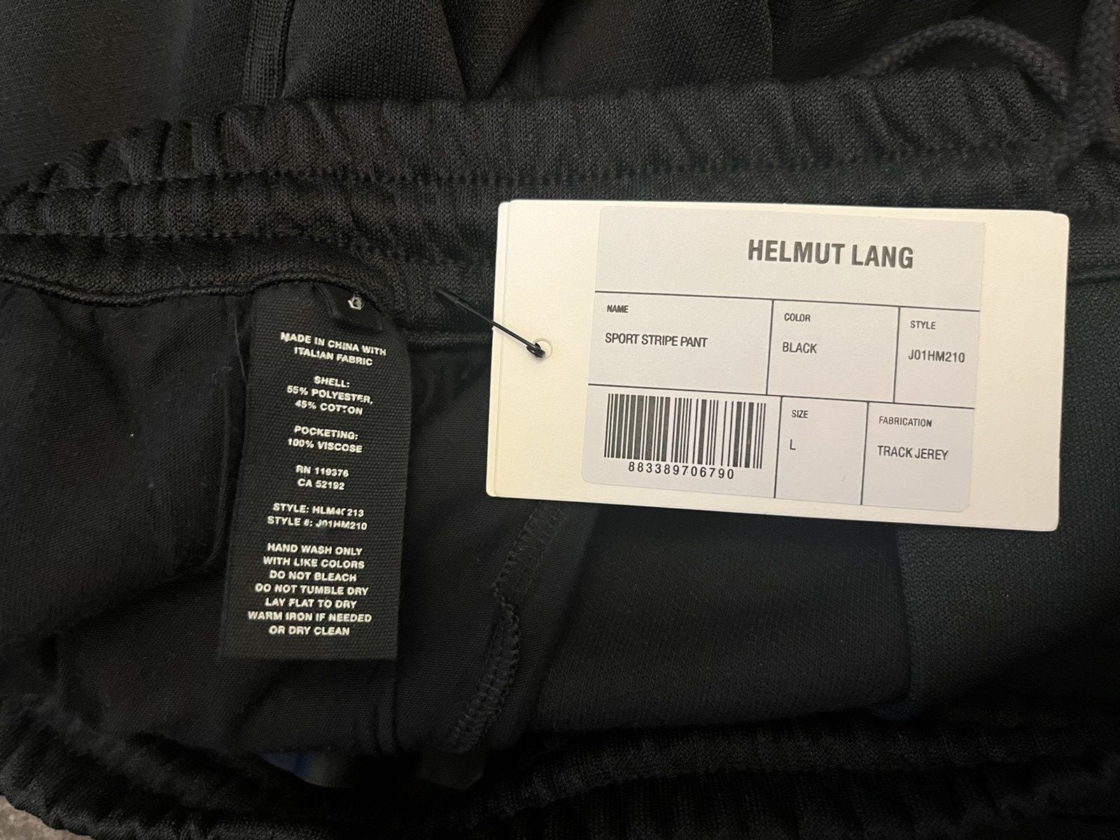 Helmut Lang Brand New Helmut Lang Sport Stripe Track Pants Size US 34 / EU 50 - 14 Thumbnail