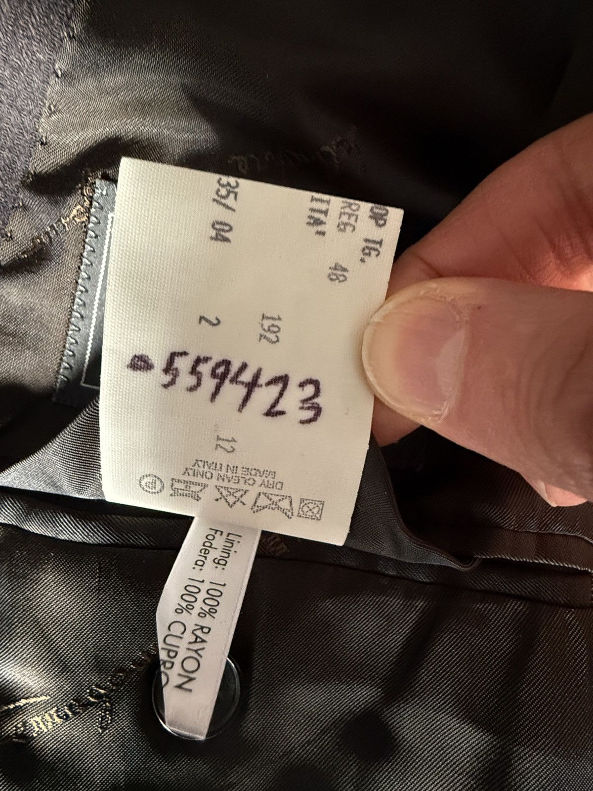 Salvatore Ferragamo Ferragamo brown/grey blazer 38 Size 38R - 7 Thumbnail