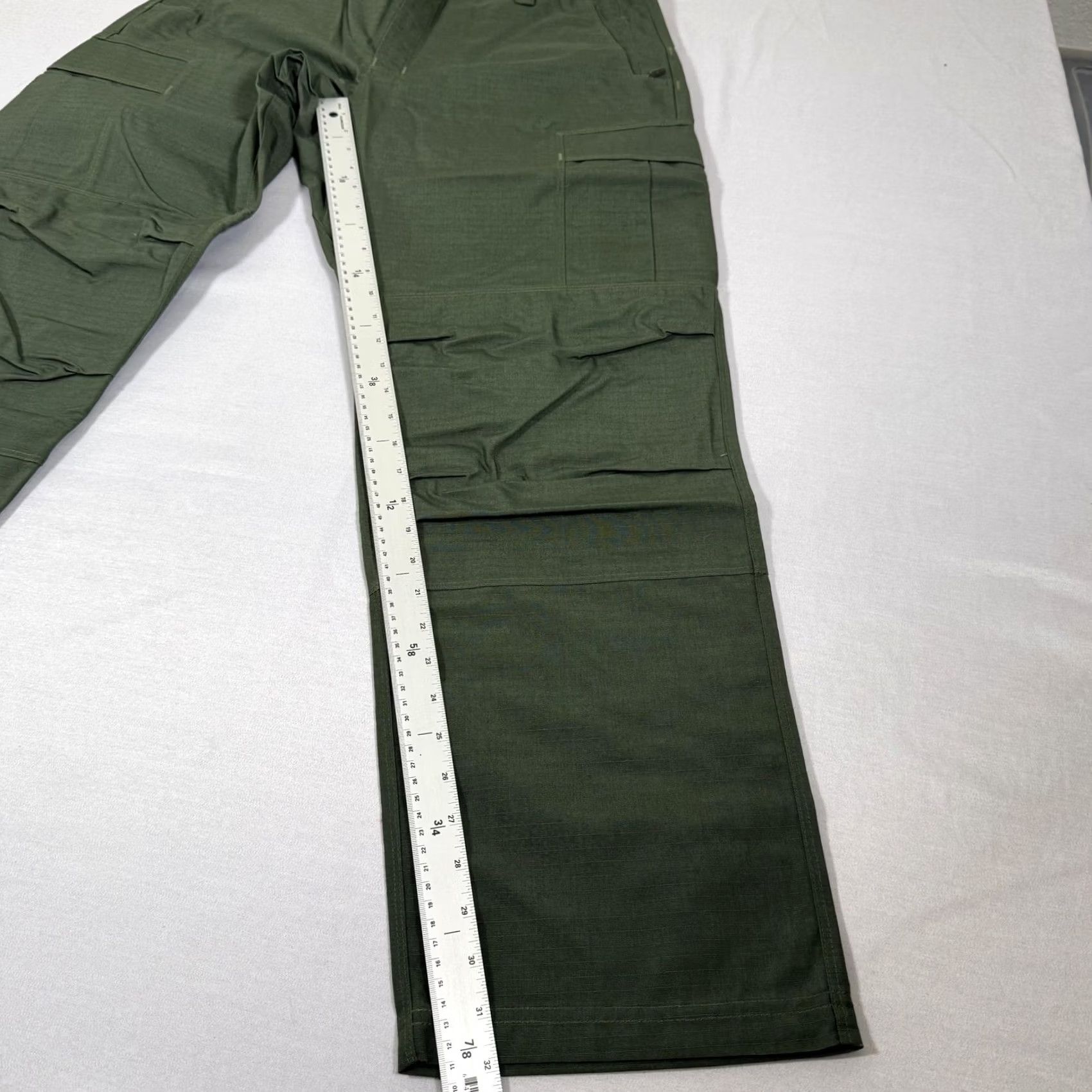 Doublet Vertx Mens Cargo Pants 36x32 Green Duty Ripstop Straight Leg Regular Fit Size US 36 / EU 52 - 4 Thumbnail