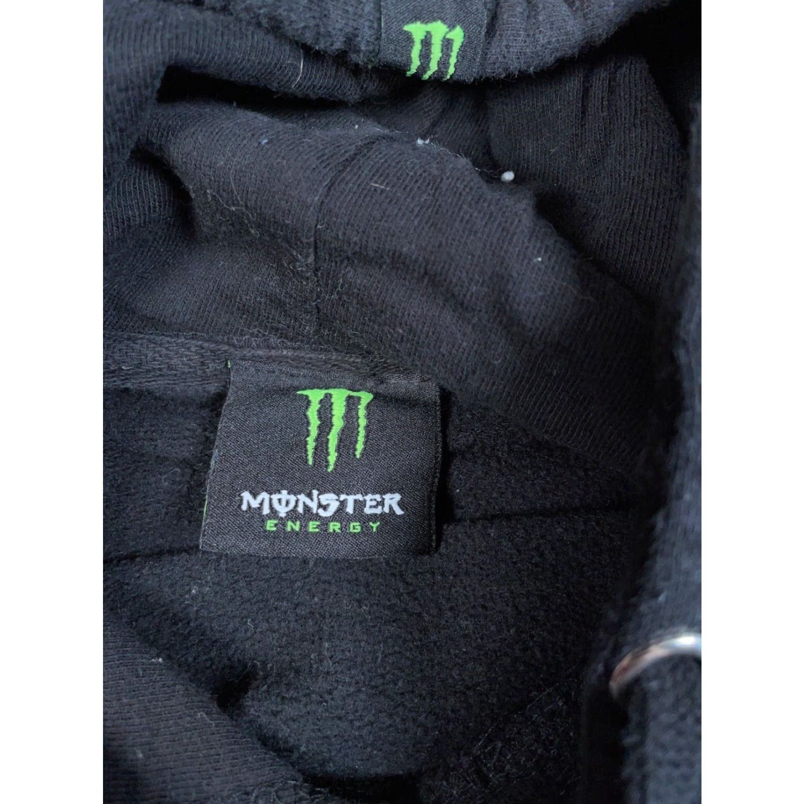 Doublet Monster Energy Hoodie Adult Medium Black Graphic Print Logo Drawstring Pockets Cotton Blend 90s Retro Mens Size US M / EU 48-50 / 2 - 3 Thumbnail