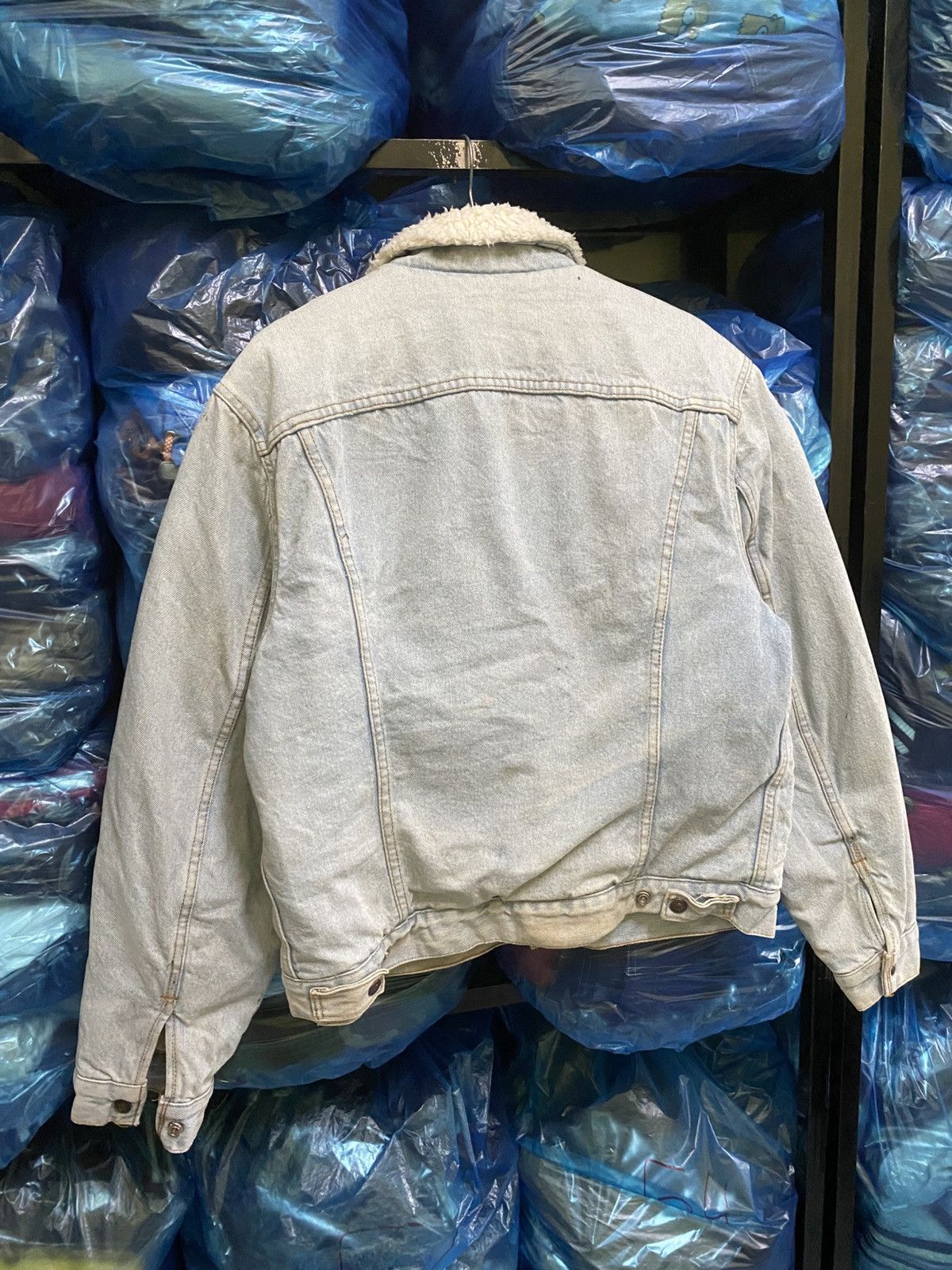 Levi's VINTAGE 80S LEVIS SHERPA LINING TRUCKER JACKET MADE IN USA Size US M / EU 48-50 / 2 - 13 Thumbnail
