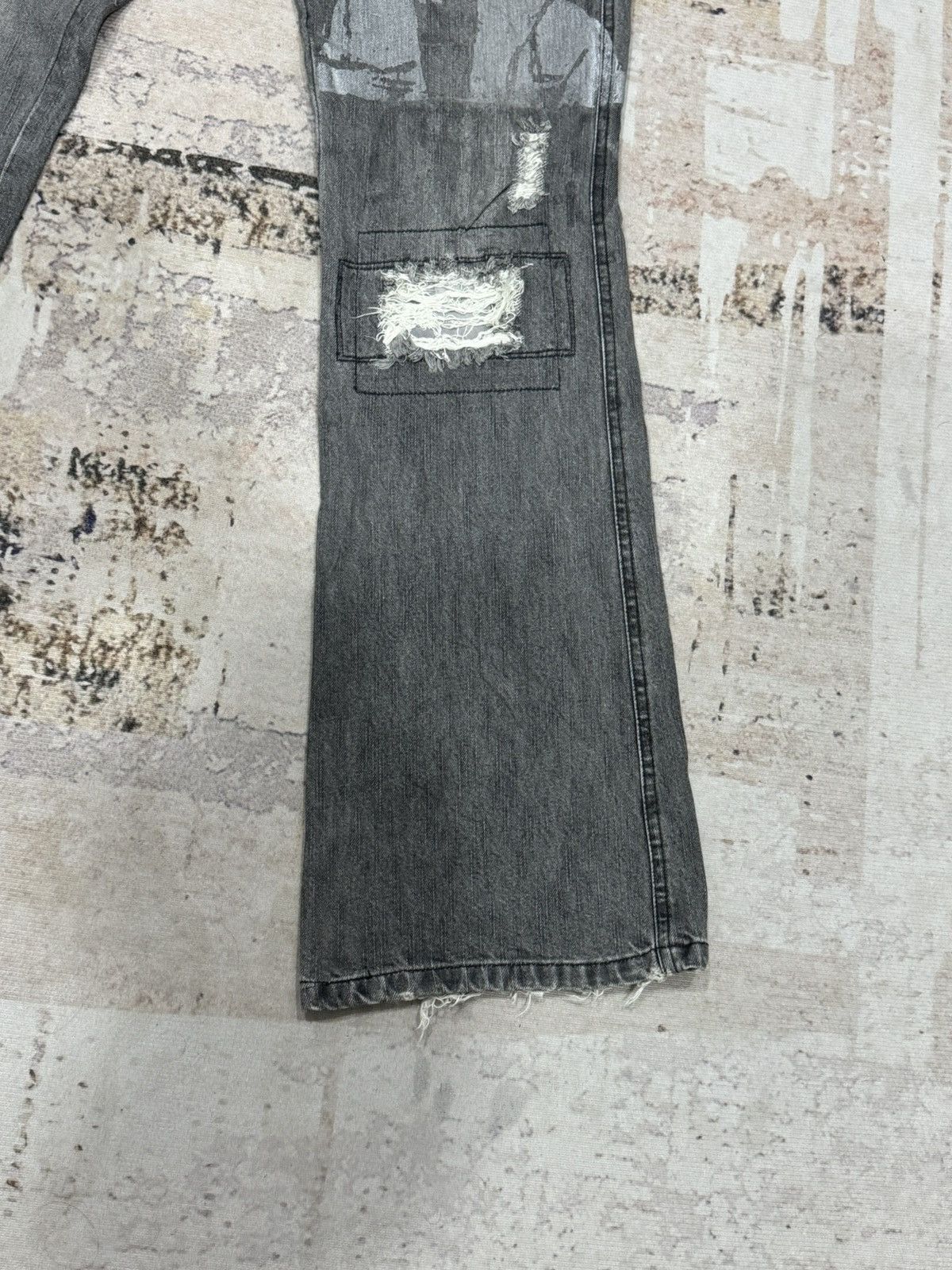 In The Attic In THE ATTIC - design like hysteric glamour distress jeans Size US 30 / EU 46 - 3 Thumbnail