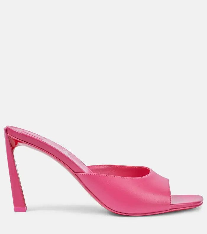 Christian Louboutin os11x0126 Condora Mules in Pink Size US 9 / IT 39 - 1 Thumbnail