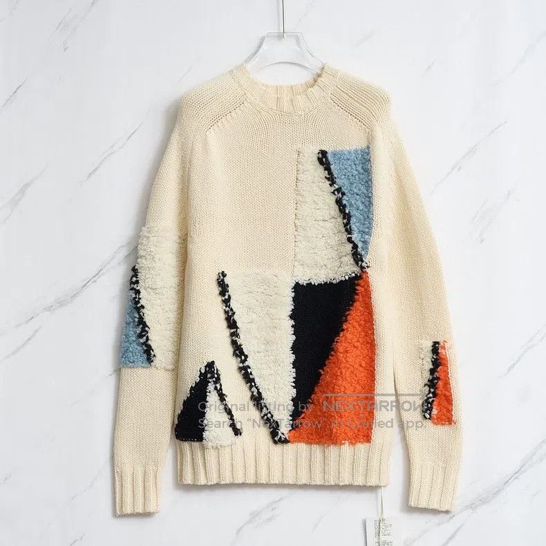 Jil Sander Jil Sander Unisex Color Block Knit Top Size S / US 4 / IT 40 - 1 Thumbnail