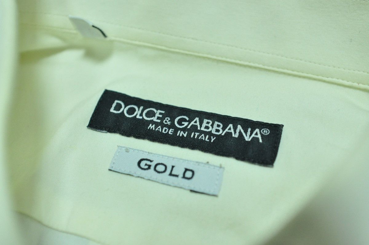 Dolce & Gabbana × Vintage Dolce & Gabbana D&G “GOLD” shirt vintage Size US M / EU 48-50 / 2 - 5 Thumbnail