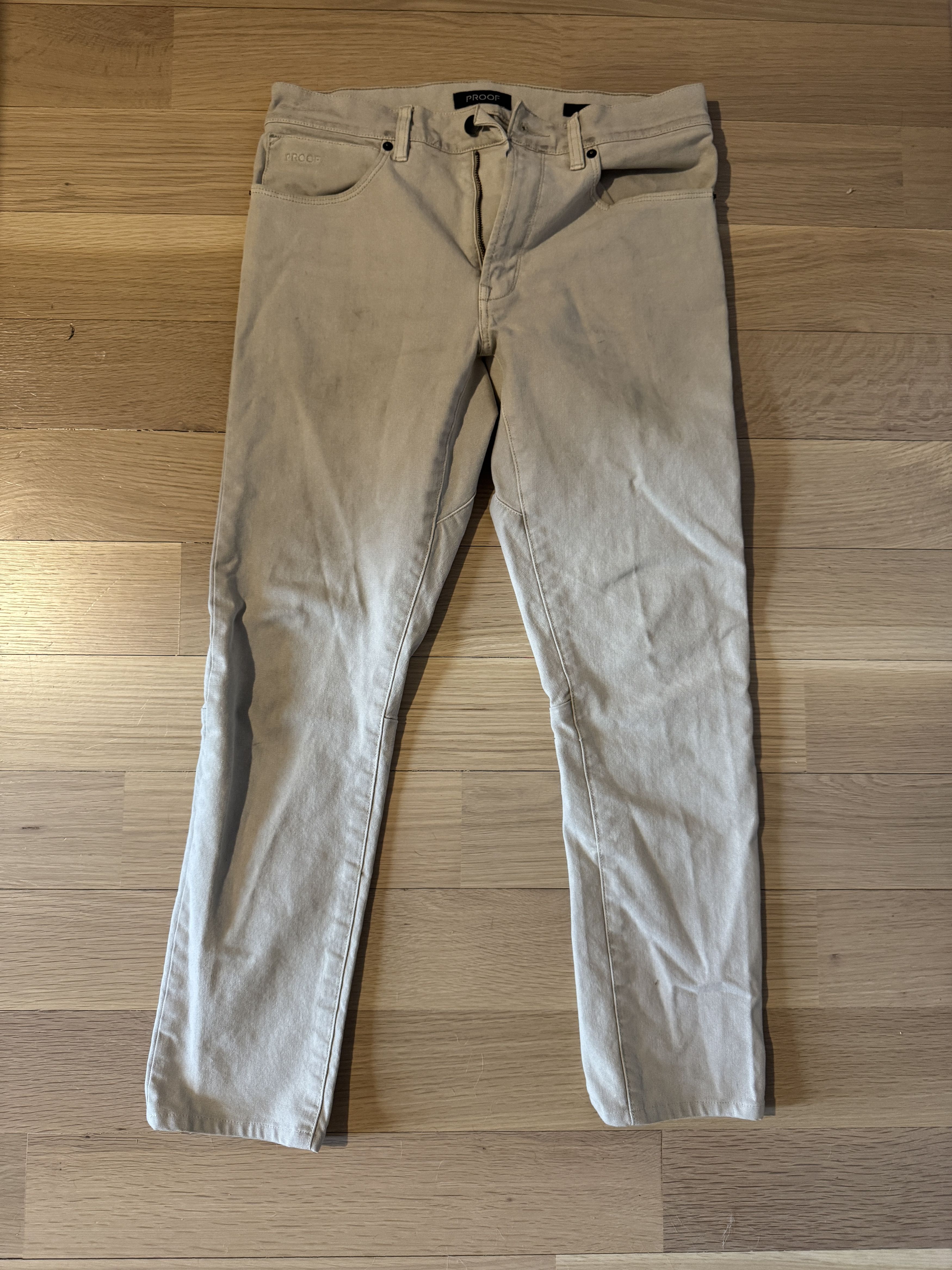 Huckberry Huckberry Proof Rover Pant - Slim, Sand Size US 30 / EU 46 - 1 Thumbnail