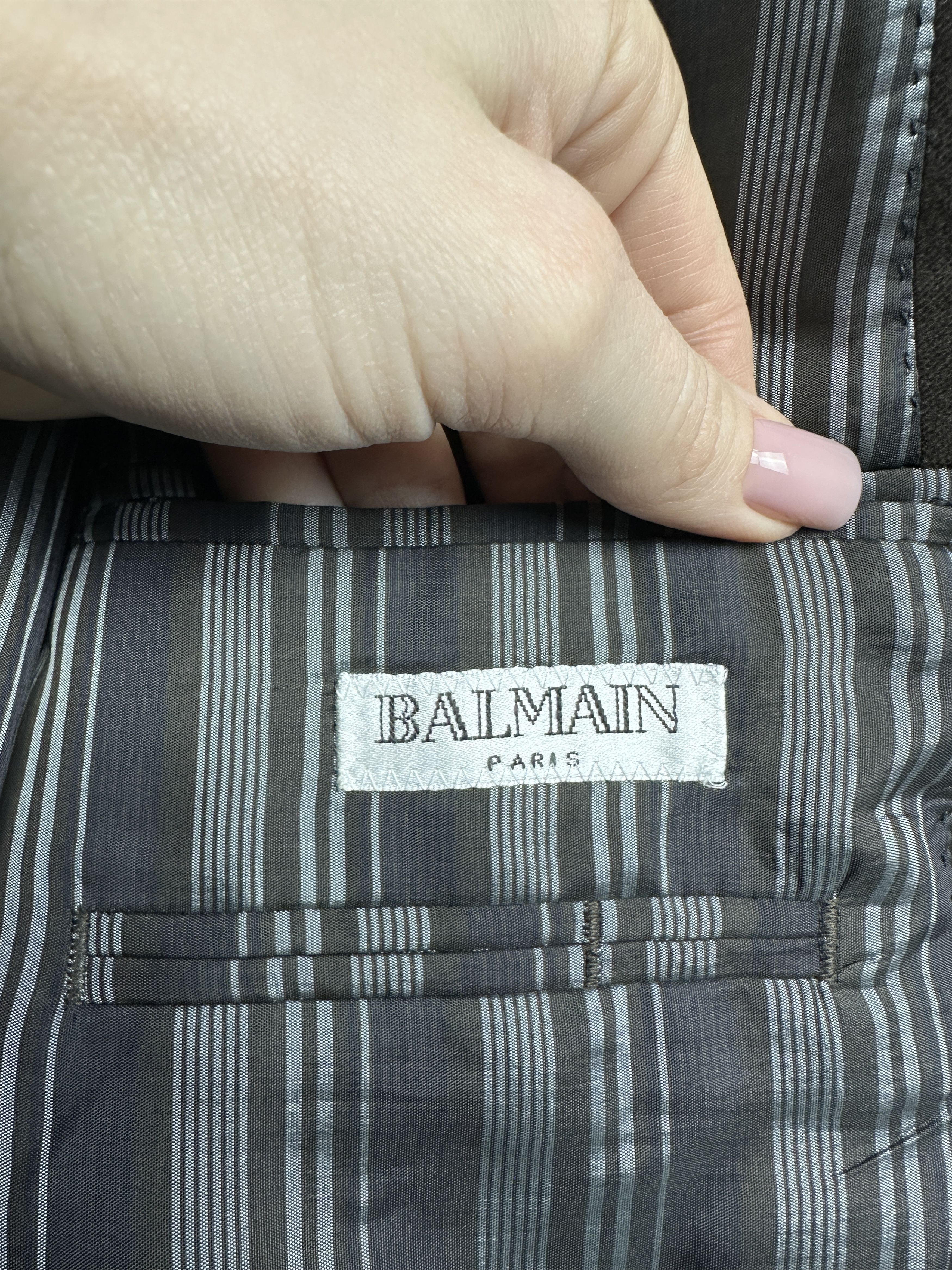 Balmain Balmain Mens 3 Buttons Blazer Jacket Size US M / EU 48-50 / 2 - 3 Thumbnail