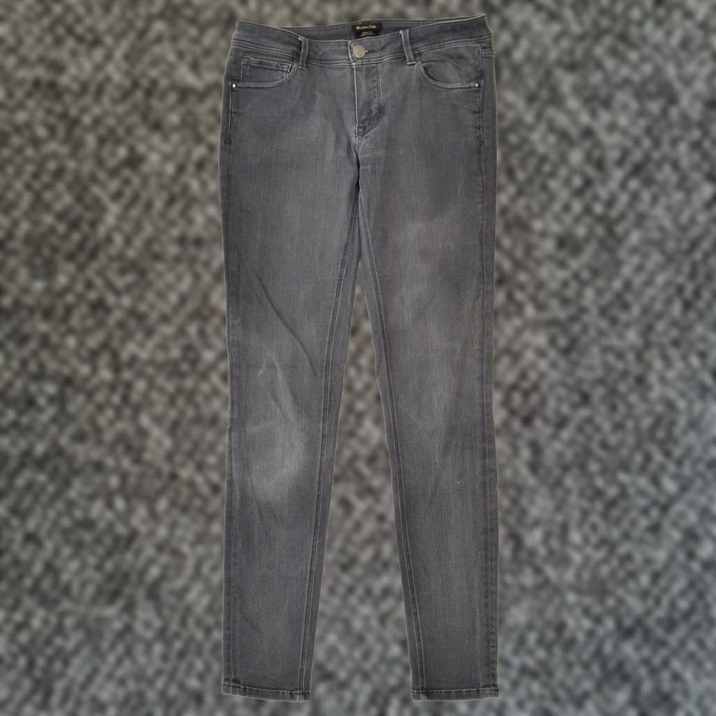 Massimo Dutti MASSIMO DUTTI Womens Skinny Jeans Grey W30 L31 Size 30" / US 8 / IT 44 - 1 Thumbnail
