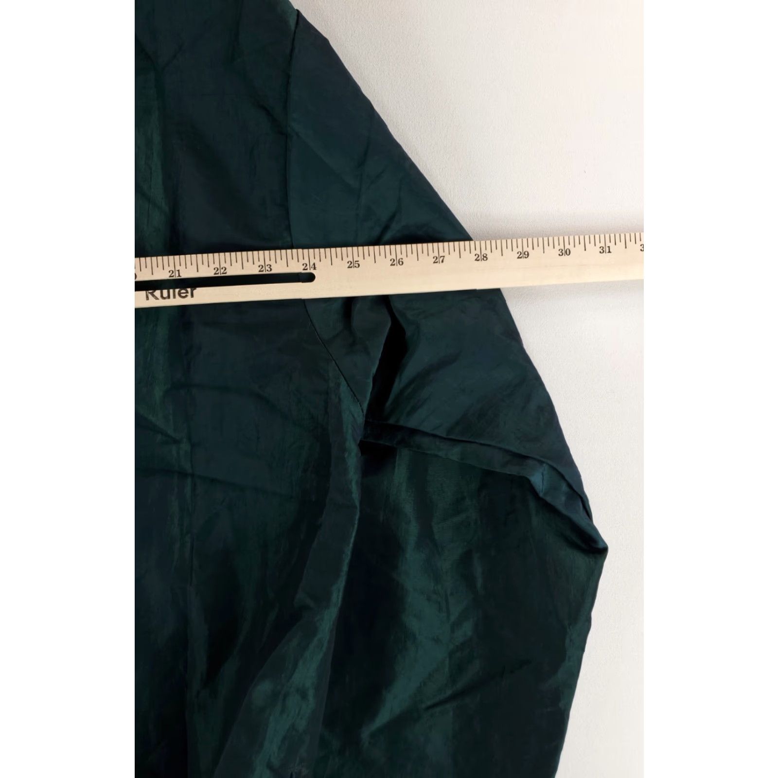 Vintage VINTAGE Surfstyle 1/4 Zip Pullover Jacket VTG 80s 90s Iridescent Spellout Mens One Size Green Jacket Mens Size US M / EU 48-50 / 2 - 7 Thumbnail