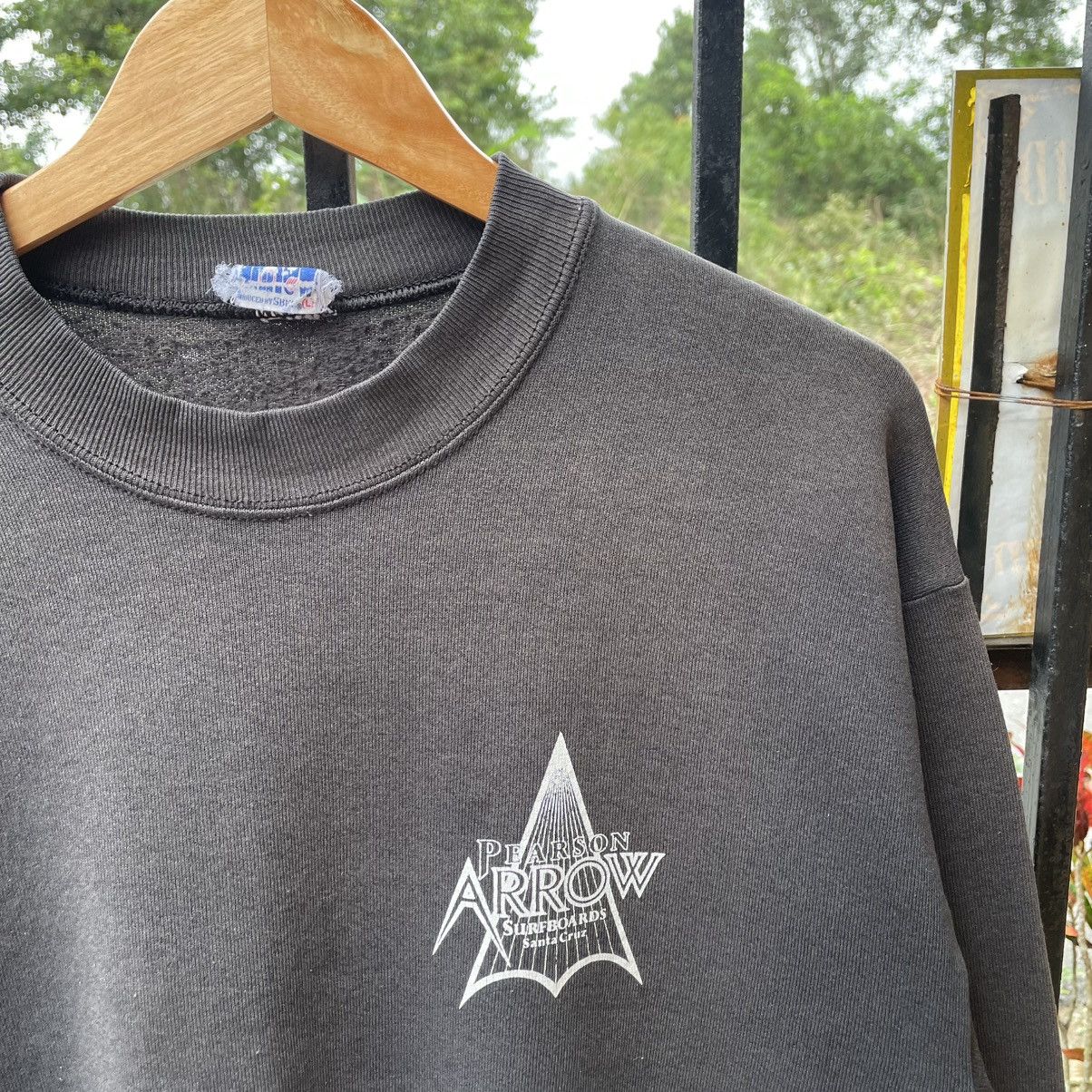 Surface To Air 🔥Vintage 80s Pearson Arrow Surfboard Santa Cruz Sweatshirts Size US M / EU 48-50 / 2 - 7 Thumbnail