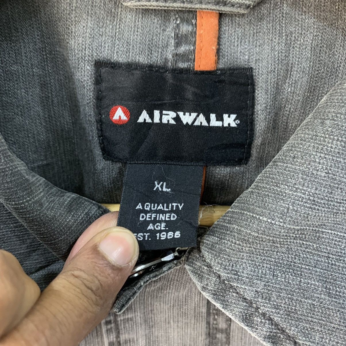 Airwalk × Vintage Airwalk Denim Jacket Jeans Size US M / EU 48-50 / 2 - 3 Thumbnail