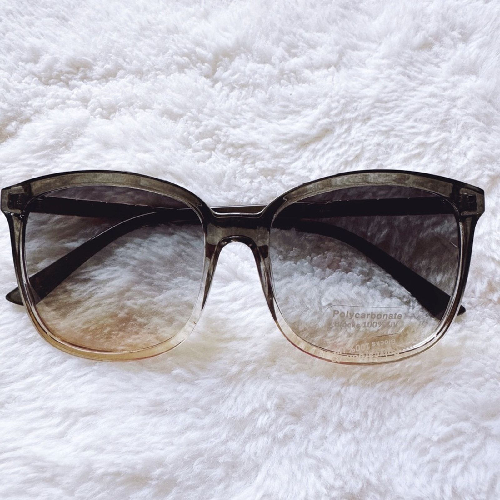 Other Joanne Clear Gray Square Sunglasses Size ONE SIZE - 1 Thumbnail