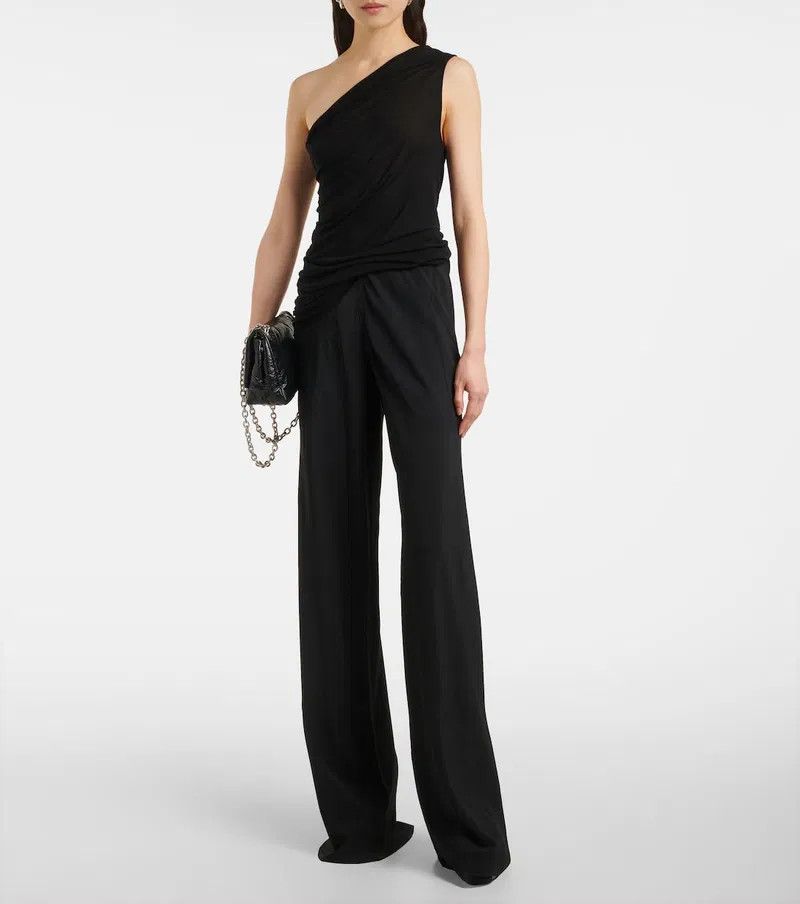 Rick Owens o1y0126 Blouse in Black Size XS / US 0-2 / IT 36-38 - 6 Thumbnail