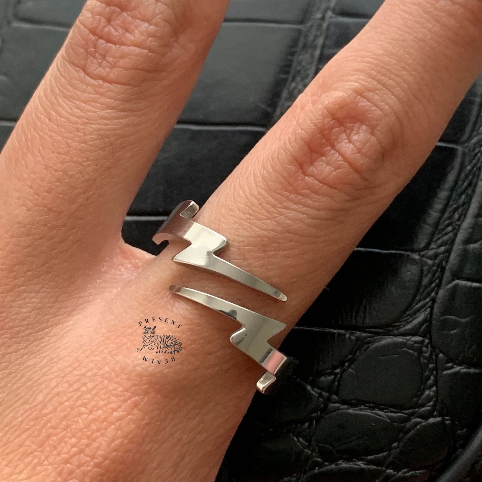 Japanese Brand × Vintage Lightning Adjustable Ring Size ONE SIZE - 2 Thumbnail