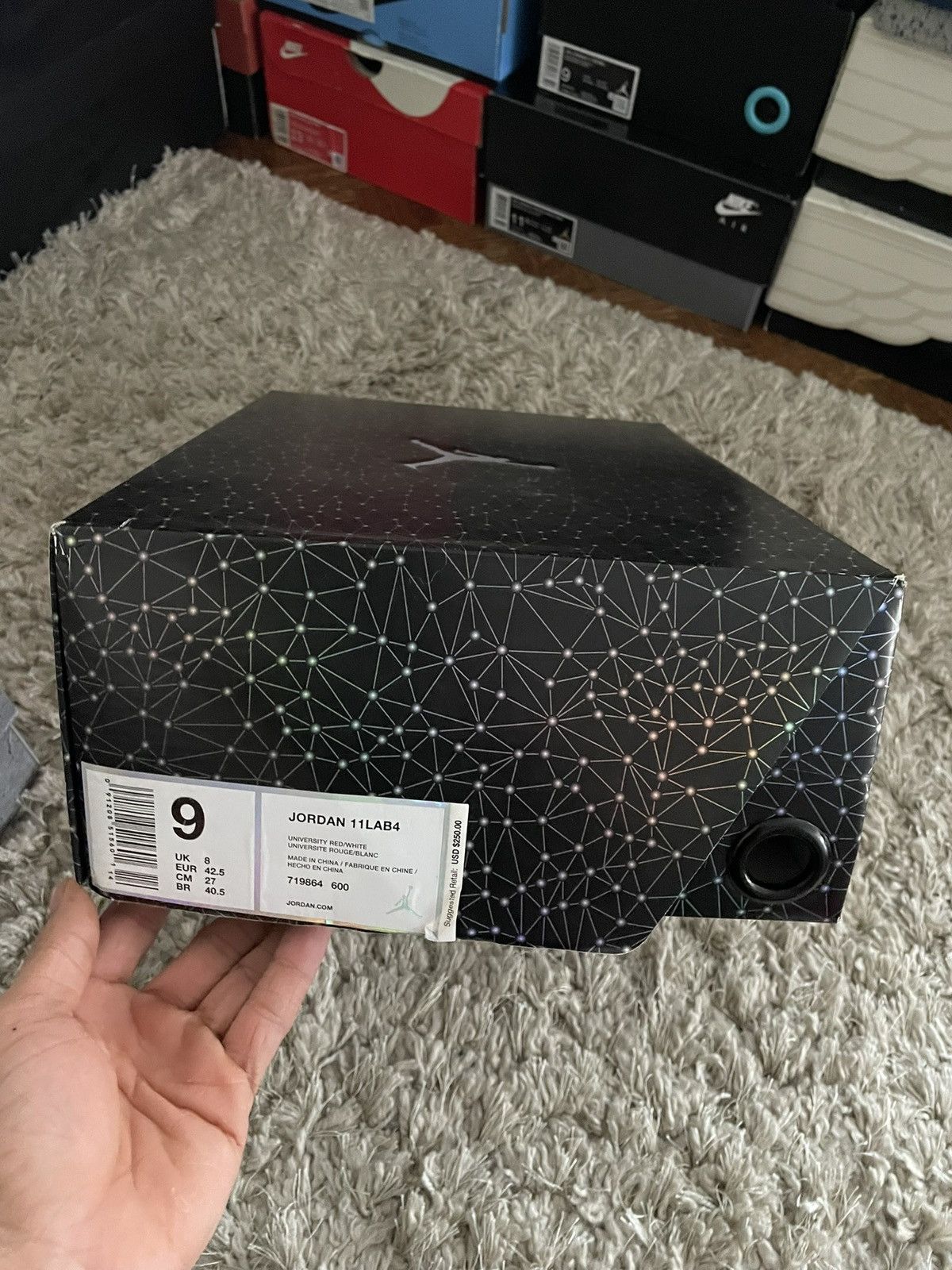 Jordan Brand Jordan 4 11lab 4 Red Size US 9 / EU 42 - 11 Thumbnail