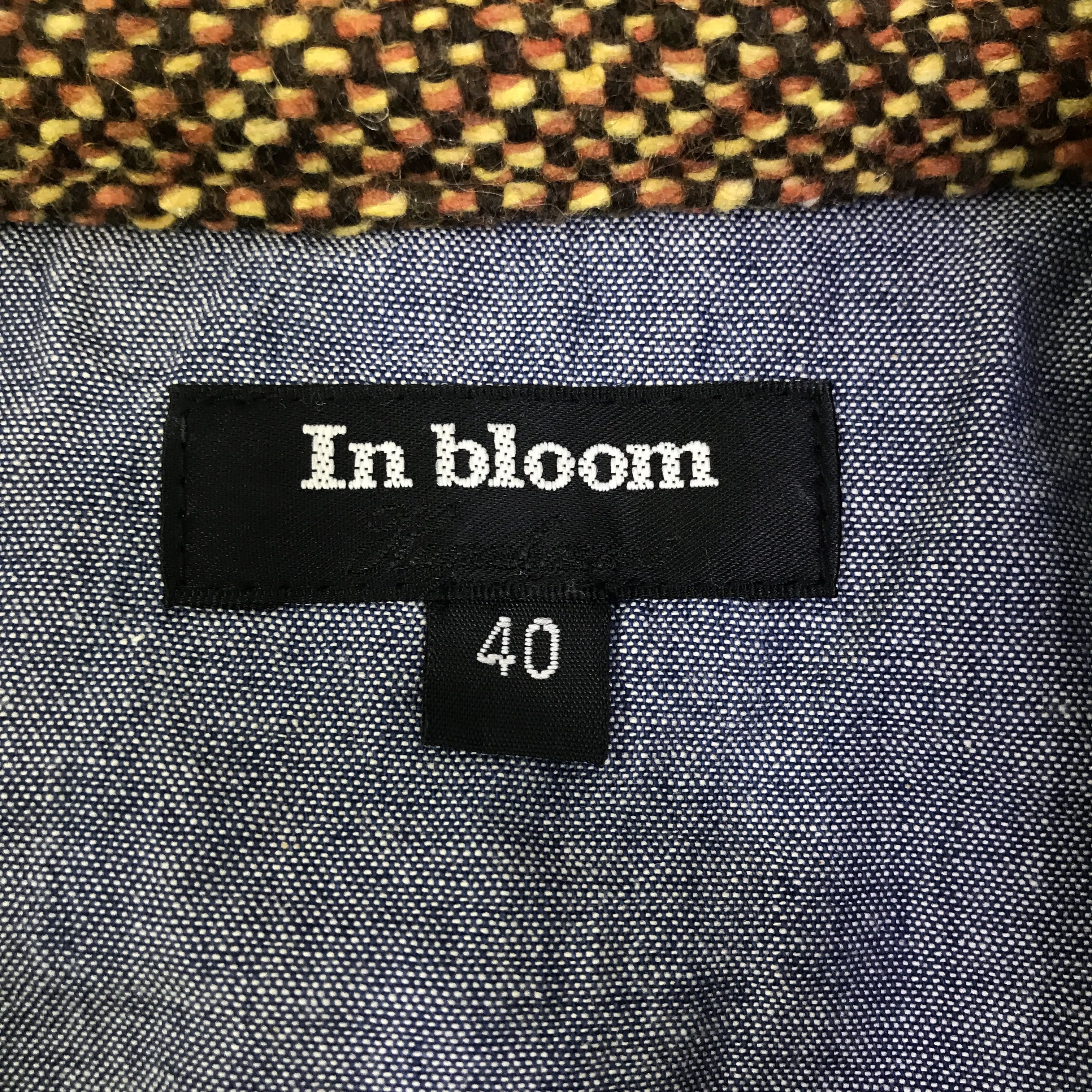 Japanese Brand Vtg in bloom Japan Design double Pocket jacket K94B13 Size US M / EU 48-50 / 2 - 10 Thumbnail