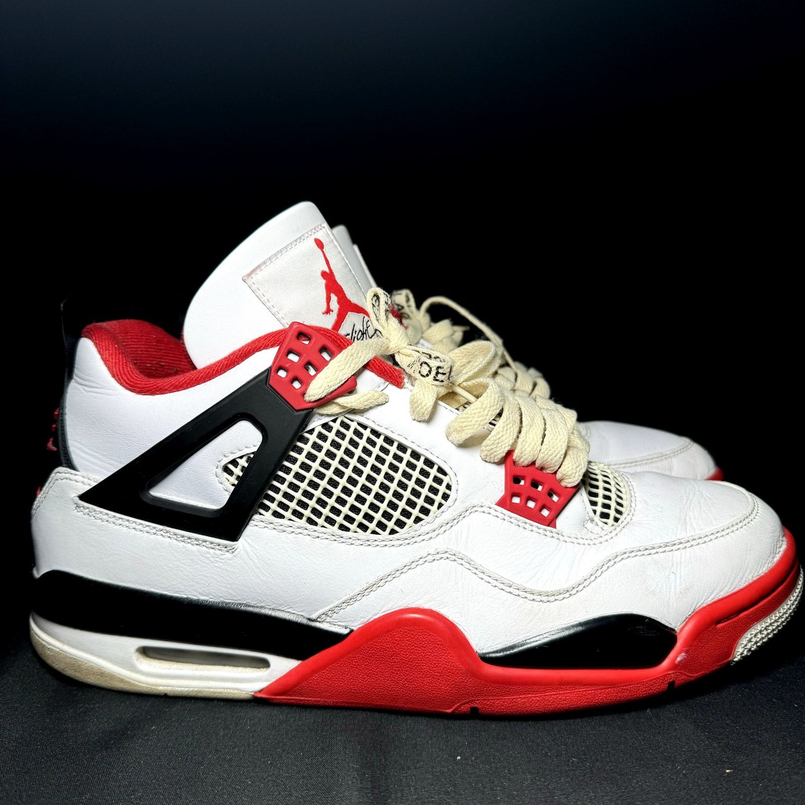 Jordan Brand × Nike Size 11 - Nike Air Jordan 4 Retro OG Fire Red Men's Shoes Size US 11 / EU 44 - 1 Thumbnail