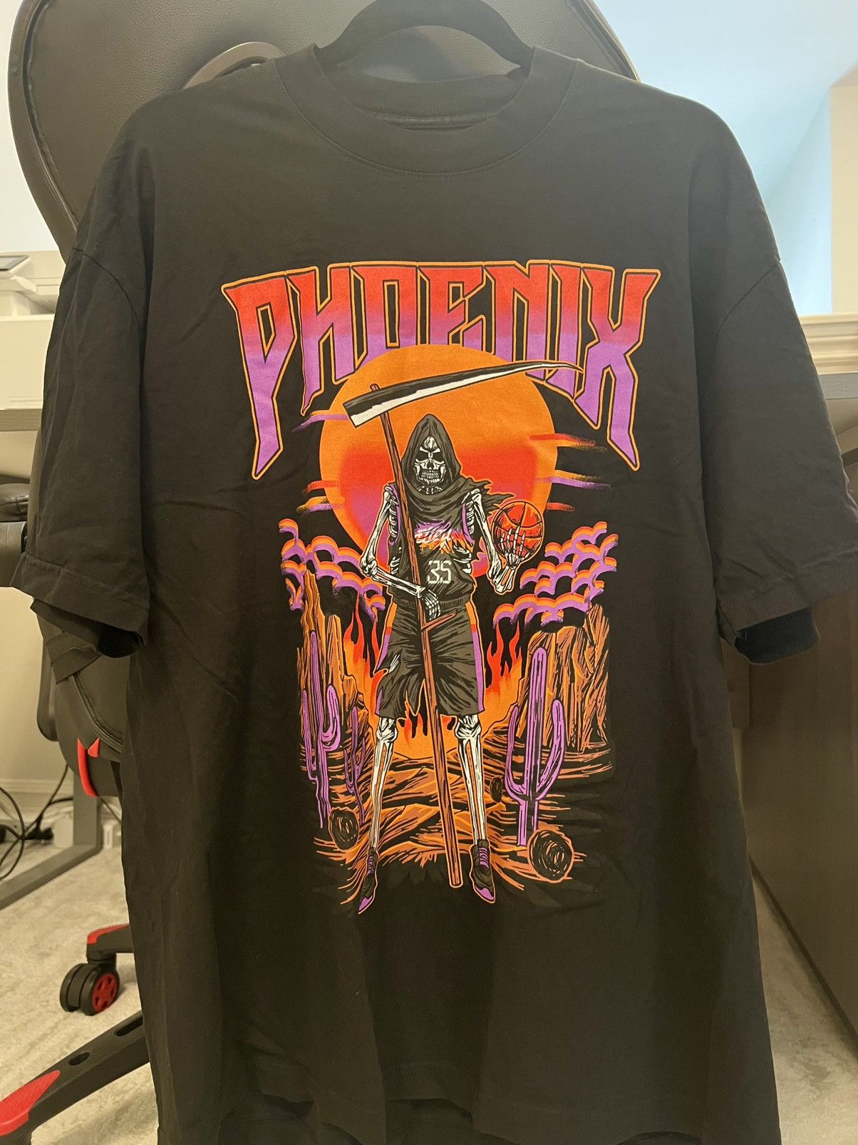 Vengeful Phoenix Suns Kevin Durant Tee - VENGEFUL - Size L *RARE* Size US L / EU 52-54 / 3 - 1 Thumbnail