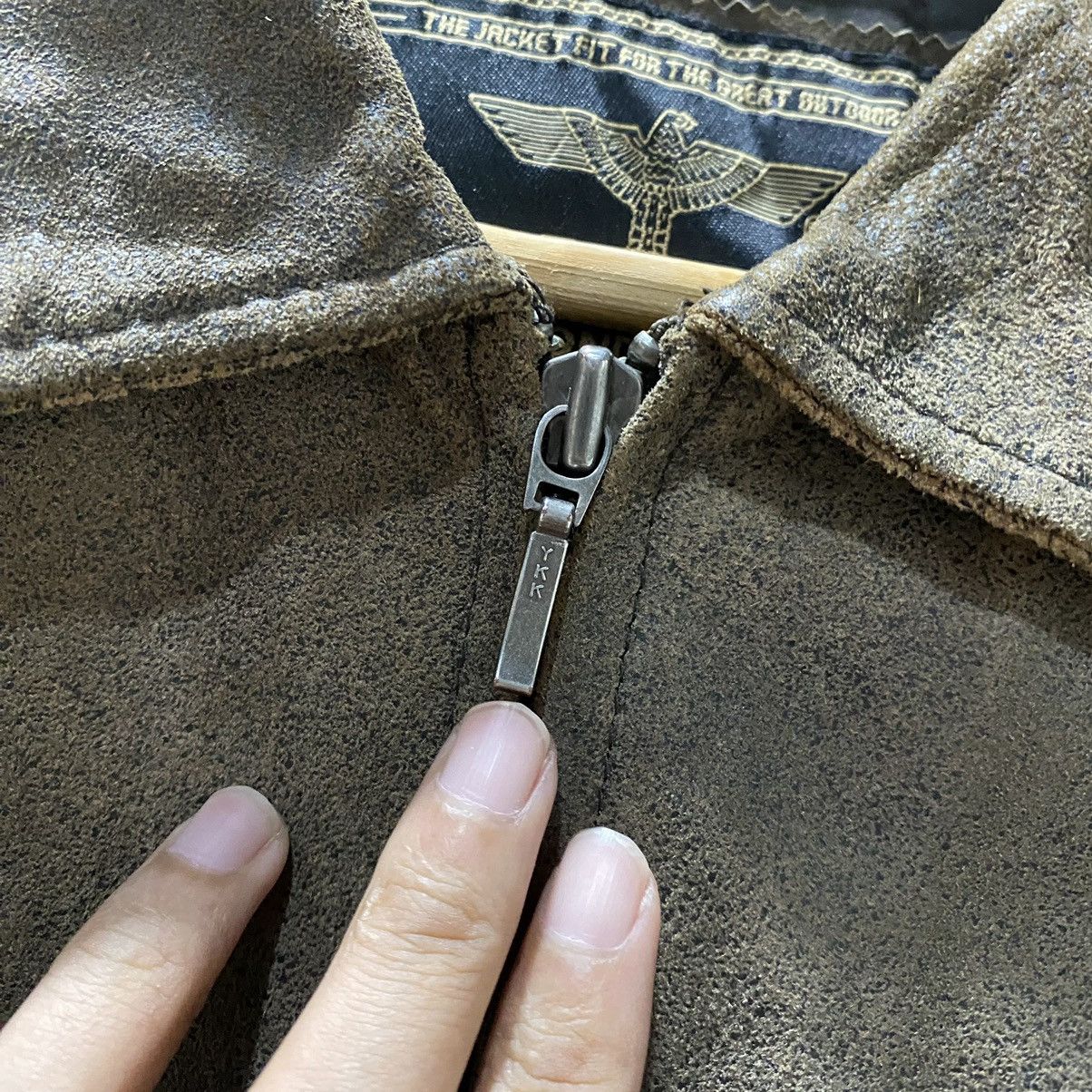 Boy London Rare Vintage 90s Boy London Suede Leather Jackets Size US L / EU 52-54 / 3 - 9 Thumbnail