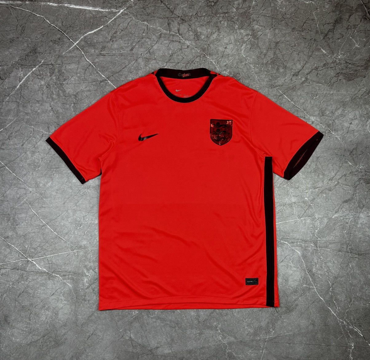 Nike × Vintage Nike England Soccer Jersey Size US XXL / EU 58 / 5 - 1 Thumbnail