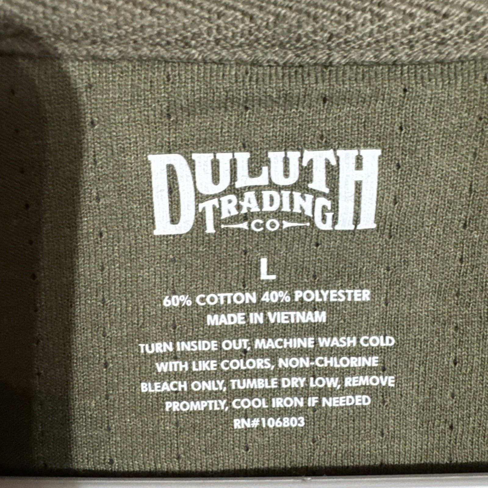 Duluth Trading Company Duluth Henley Shirt Mens Large Gorpcore Rugged Workwear Size US L / EU 52-54 / 3 - 5 Thumbnail