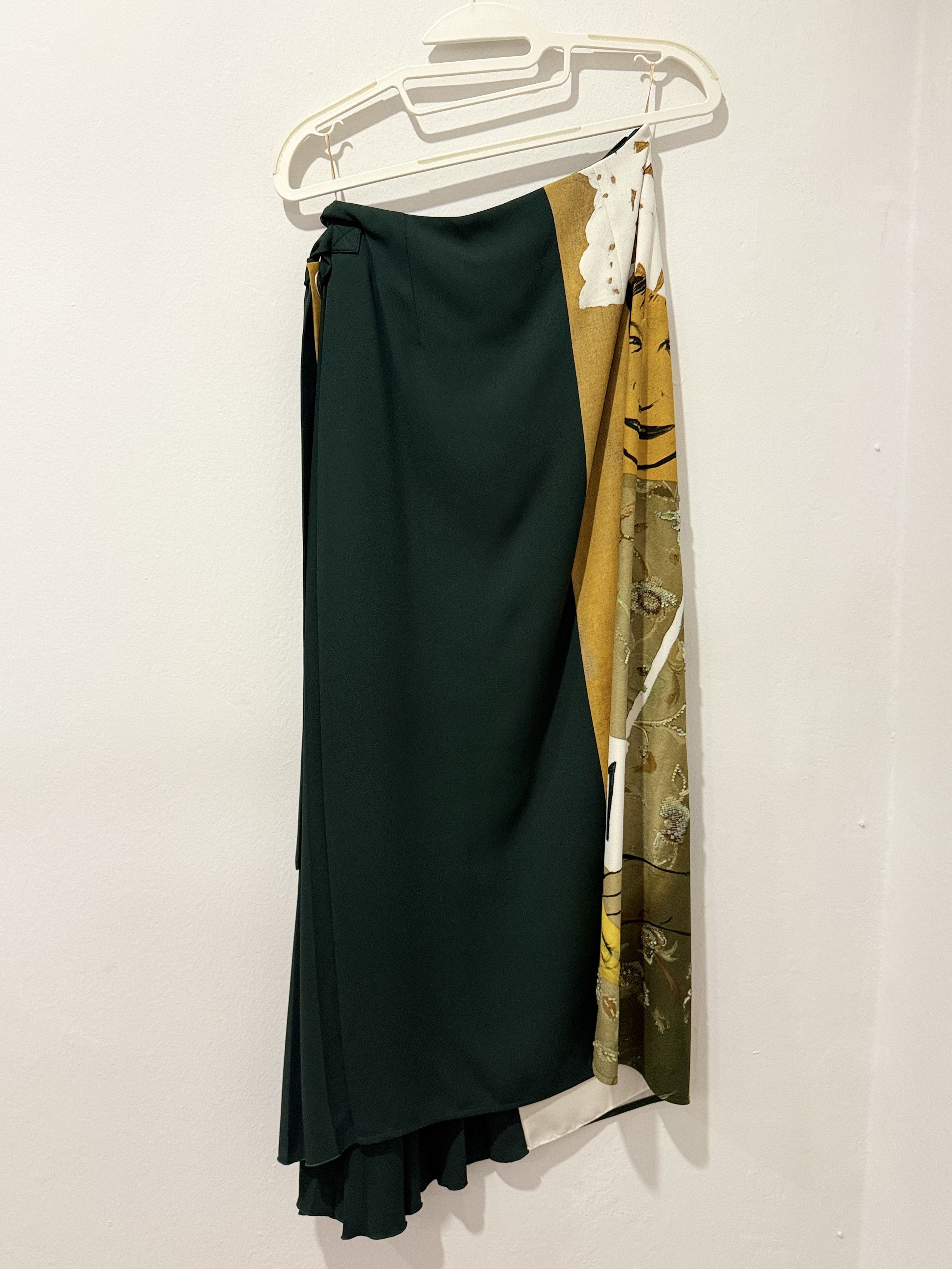 Chloe Chloe x Rita Ackermann Pleated Skirt Size 25" / US 0 / IT 36 - 2 Thumbnail