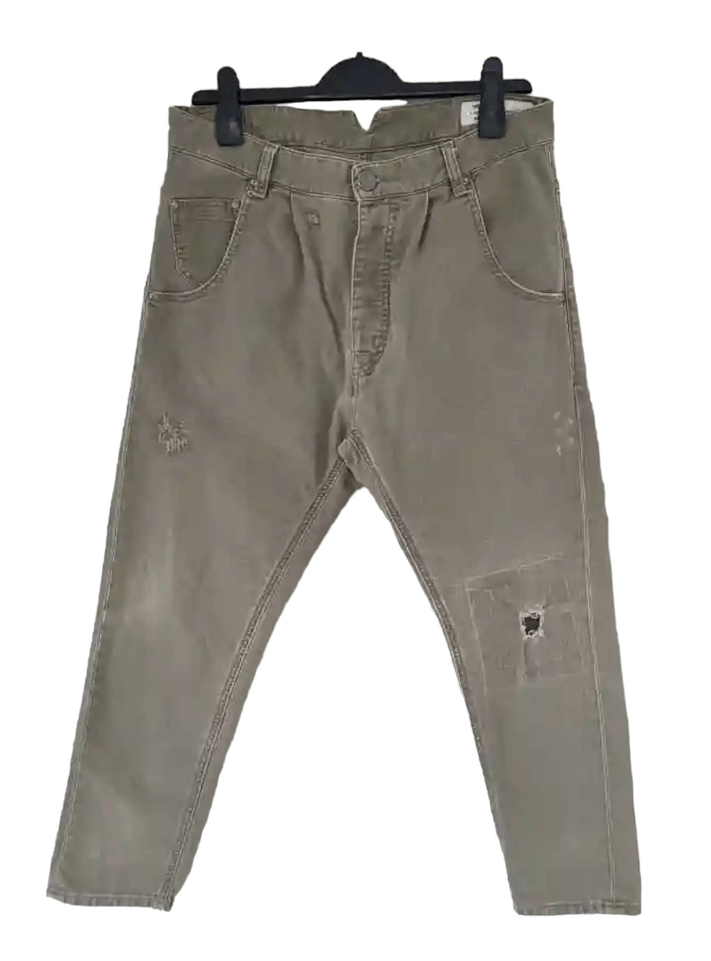 image of Italian Designers x November Made In Italy Pant in Beige, Men's (Size 32)