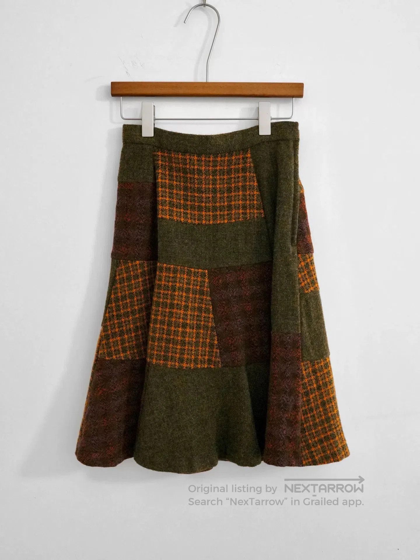 Tricot Comme des Garcons Comme des Garçons Wool Skirt. Size 26" / US 2 / IT 38 - 1 Thumbnail