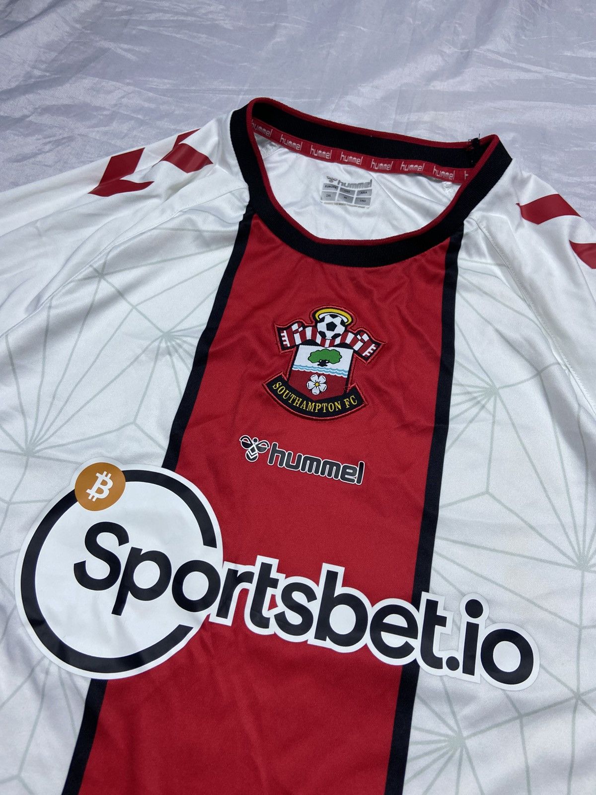 Hummel Southampton FC Football Jersey Hummel Home 2021/2022 Size US XXL / EU 58 / 5 - 5 Thumbnail