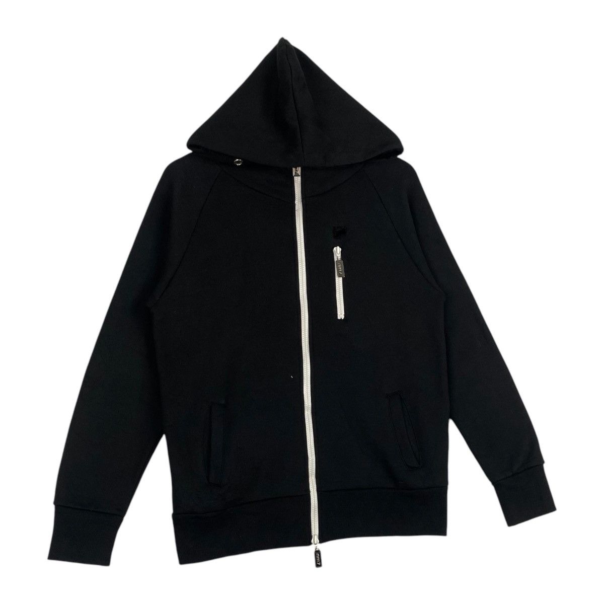 Designer × Vintage Vintage Nana Mizuki Full Zip Hoodie Embroidered Black Size US M / EU 48-50 / 2 - 3 Thumbnail
