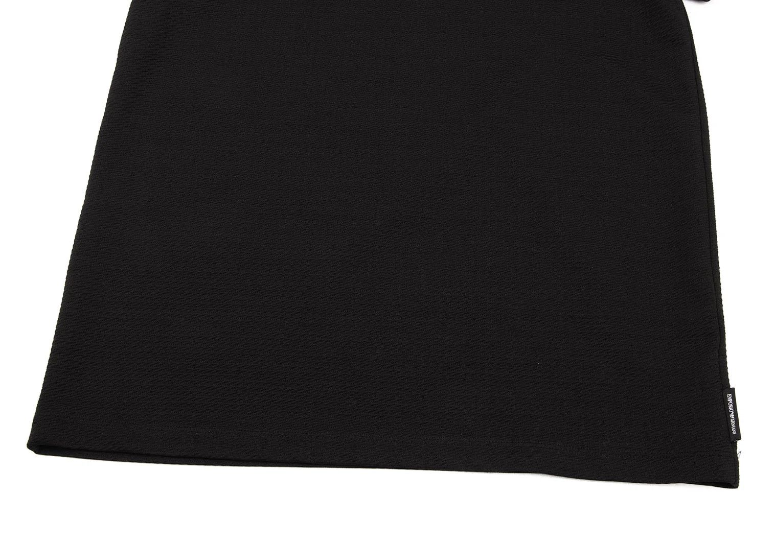 Emporio Armani Design Woven T-shirt in Black Size L Size US L / EU 52-54 / 3 - 4 Thumbnail