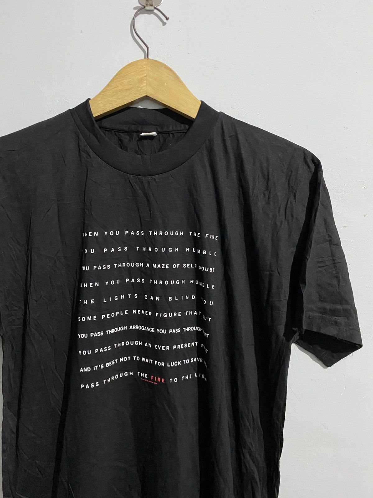 Band Tees × Vintage Lou reed magic and loss 1992 the summation lyrics tee Size US L / EU 52-54 / 3 - 3 Thumbnail