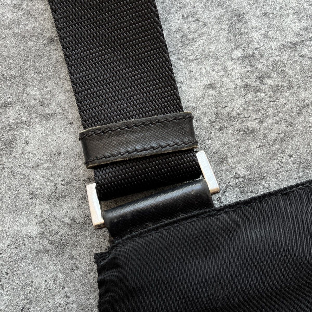 Prada Prada Nylon Messenger Crossbody Sling Bag Size ONE SIZE - 8 Thumbnail