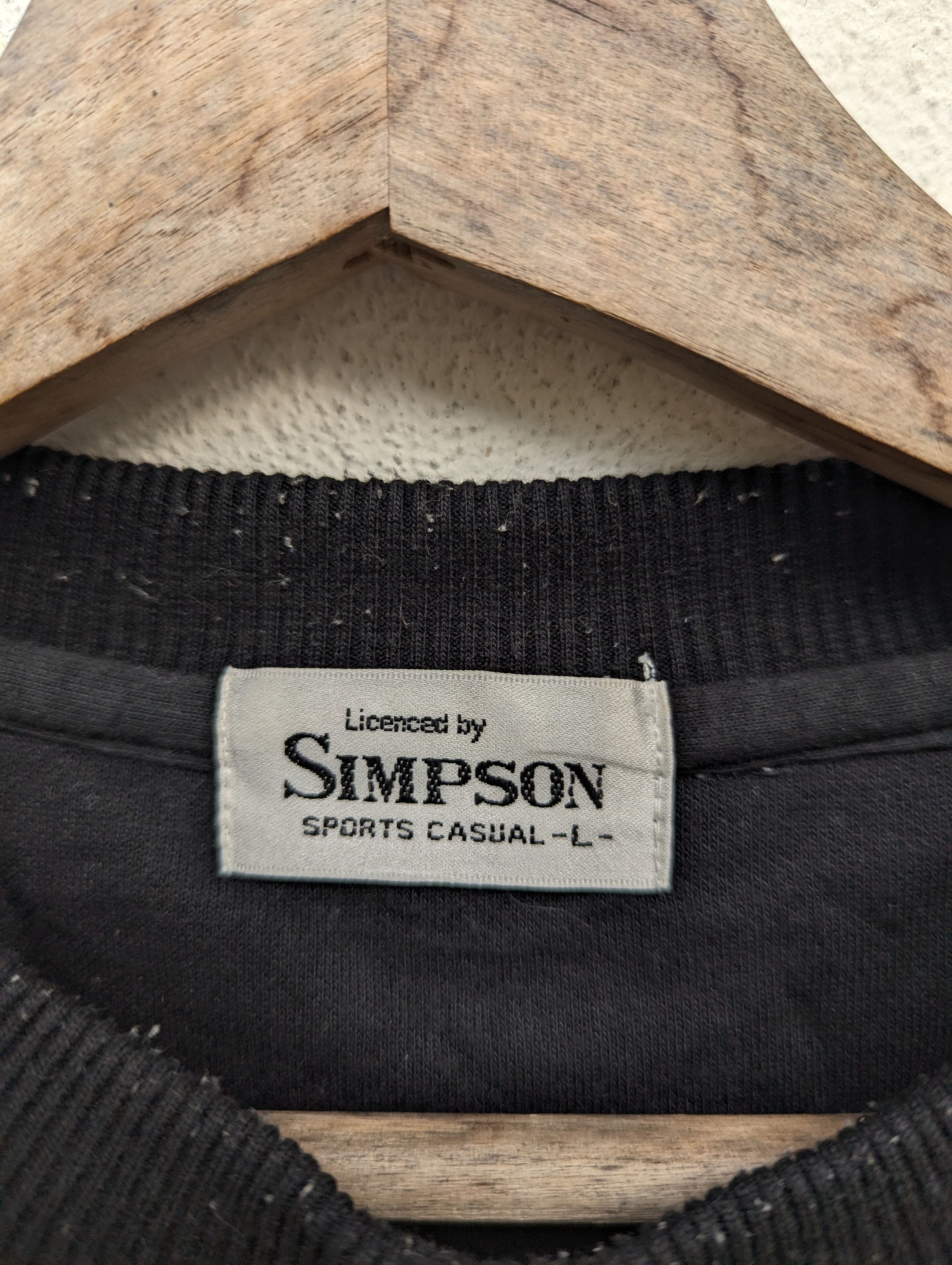 The Simpsons × Vintage SIMPSON MODERN CLASSIC SWEATSHIRT Size US L / EU 52-54 / 3 - 8 Thumbnail
