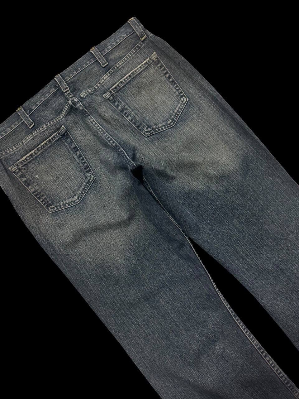 Japanese Brand Waist-36 FLARE 90s Style Route Rusty Mudwash Sick Jeans Size US 36 / EU 52 - 15 Thumbnail