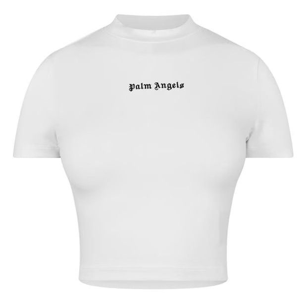 Palm Angels o1g2r1mq0325 Logo Baby T-Shirt in White Size S / US 4 / IT 40 - 1 Thumbnail