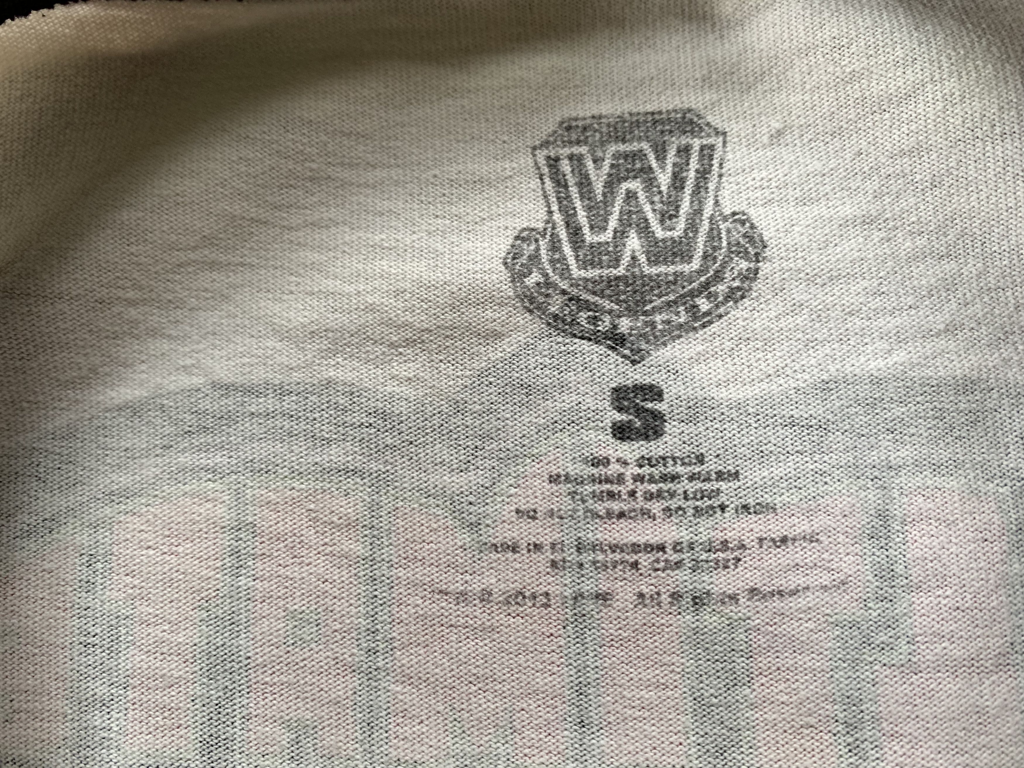 WWE × WWF Vintage Rare WWE Ultimate Warrior 2013 Wrestling T Shirt Size US S / EU 44-46 / 1 - 7 Thumbnail