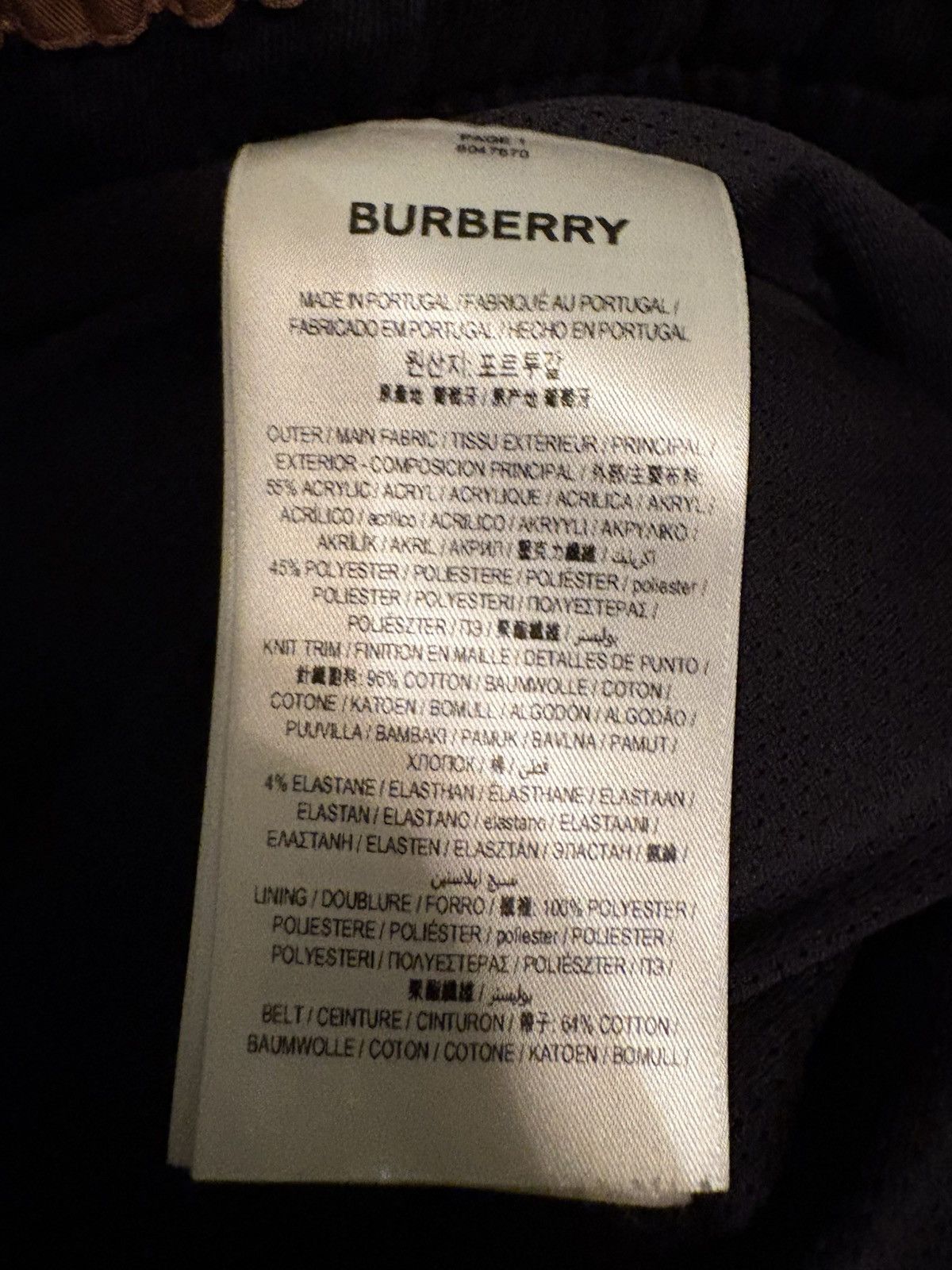Burberry Burberry Plaid Fleece Sweatpants Size US 32 / EU 48 - 6 Thumbnail