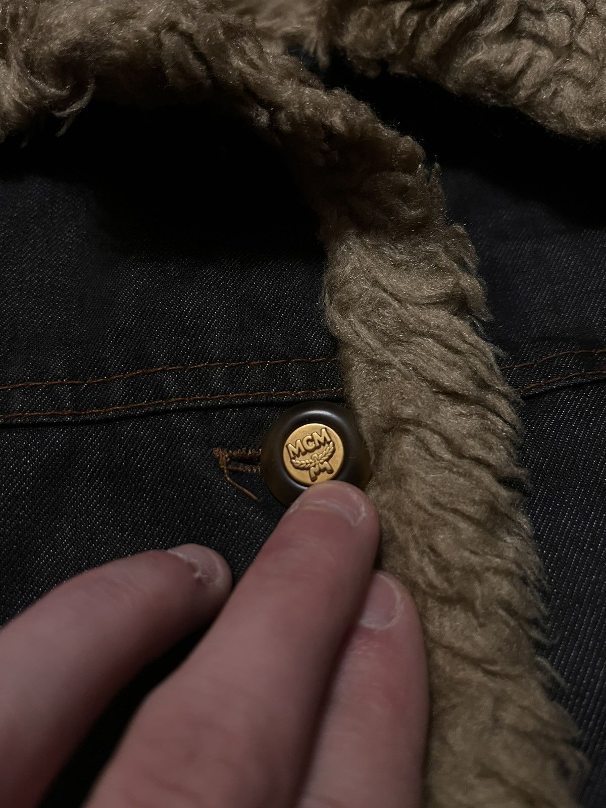 Hysteric Glamour × If Six Was Nine × Le Grande Bleu (L.G.B.) If Six Was Nine style MCM denim fur jacket Y2K Size US S / EU 44-46 / 1 - 3 Thumbnail