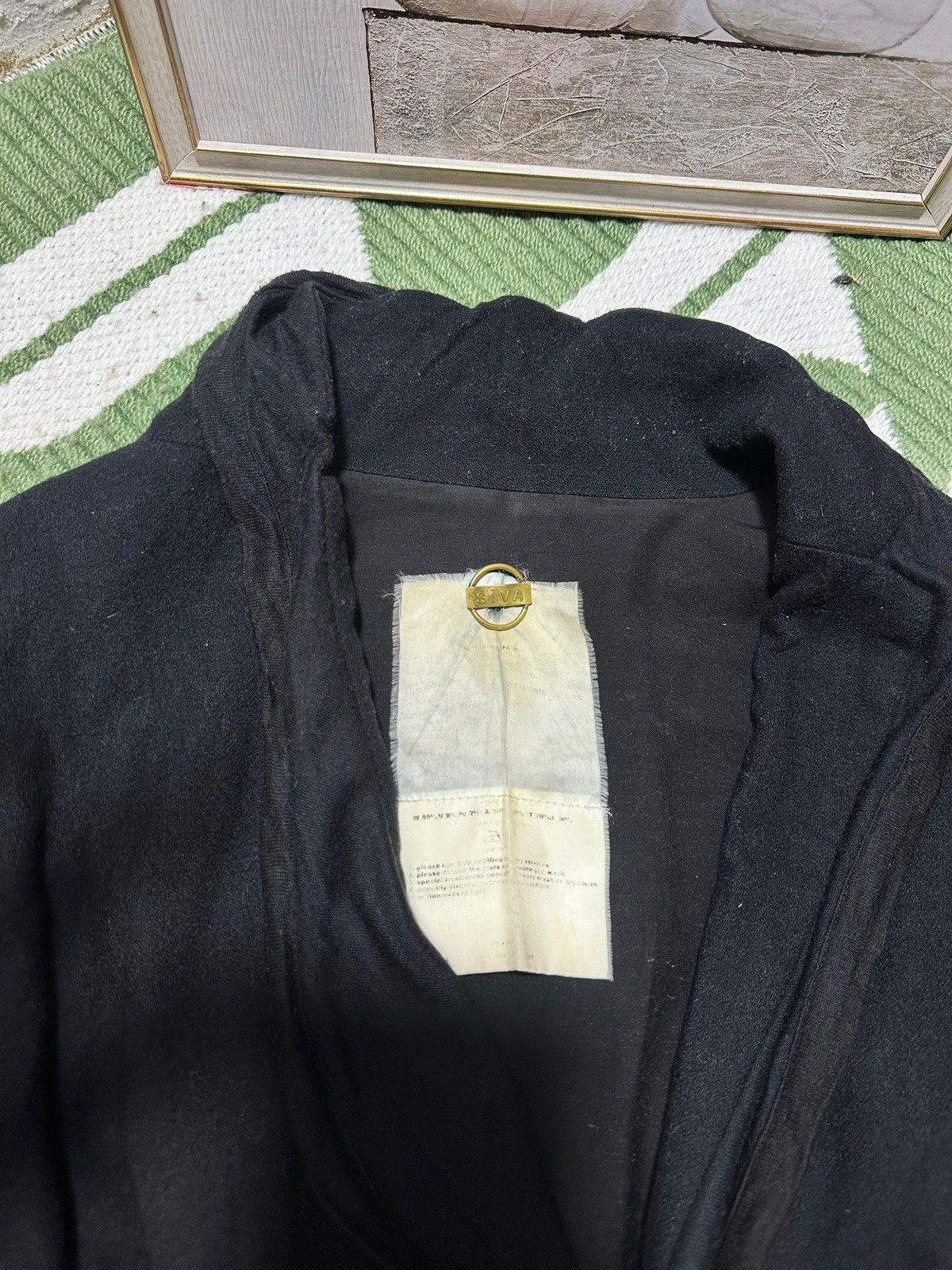SIVA SIVA SS18 BLack Wool Jacket Size US M / EU 48-50 / 2 - 6 Thumbnail