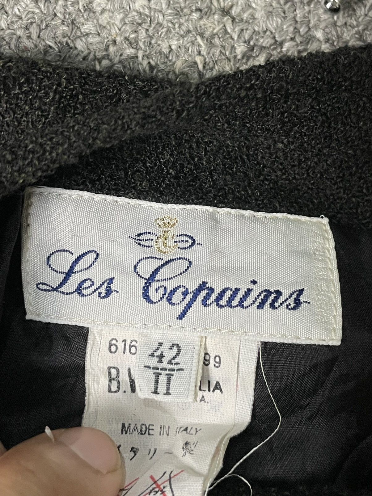 Les Copains × Vintage Les Copains x Vintage Women Fleece Dress (31) Size S / US 4 / IT 40 - 6 Thumbnail
