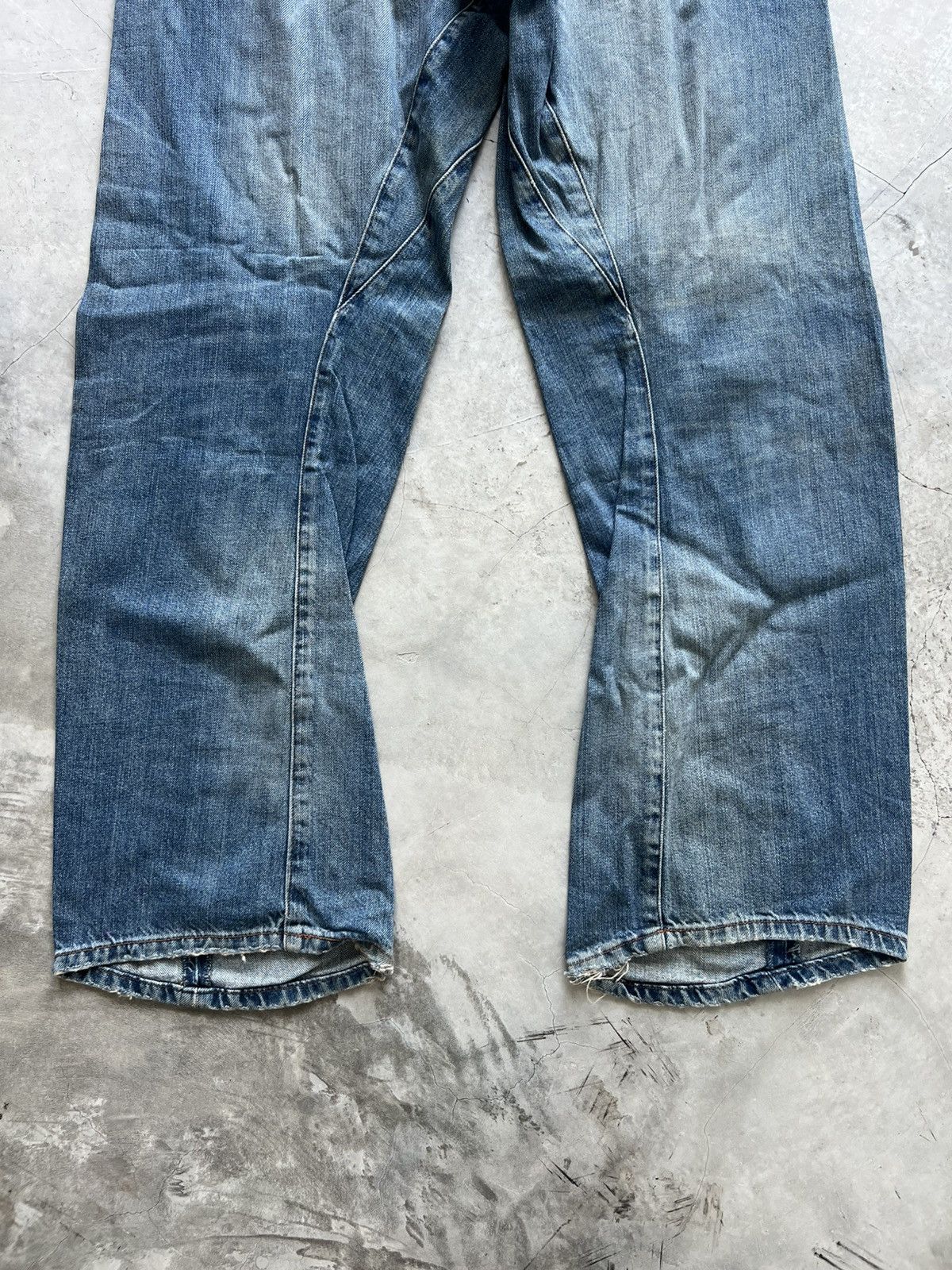 Levi's Levis Engineered Jeans Buckle Back Tag W31 Actual 32x32 Size US 31 - 6 Thumbnail