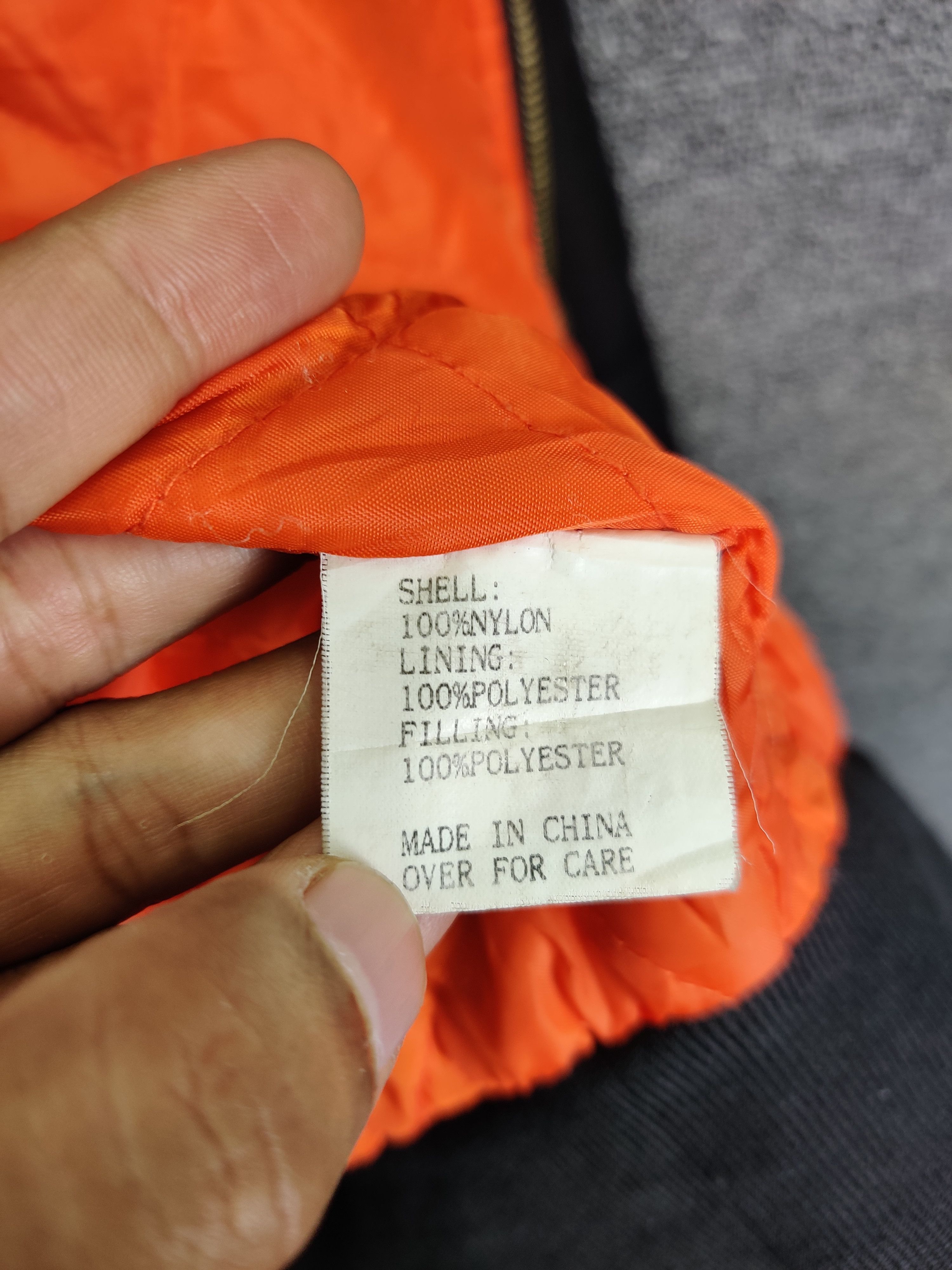 American Stitch Vintage American Stitch MA-1 Flight Bomber Jacket Size US L / EU 52-54 / 3 - 15 Thumbnail