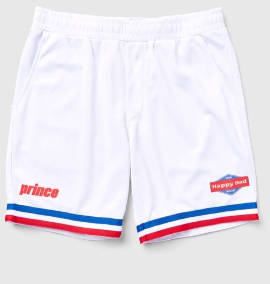 Full Send × Prince Prince VS Happy Dad Mesh Shorts White Size US 32 / EU 48 - 1 Thumbnail