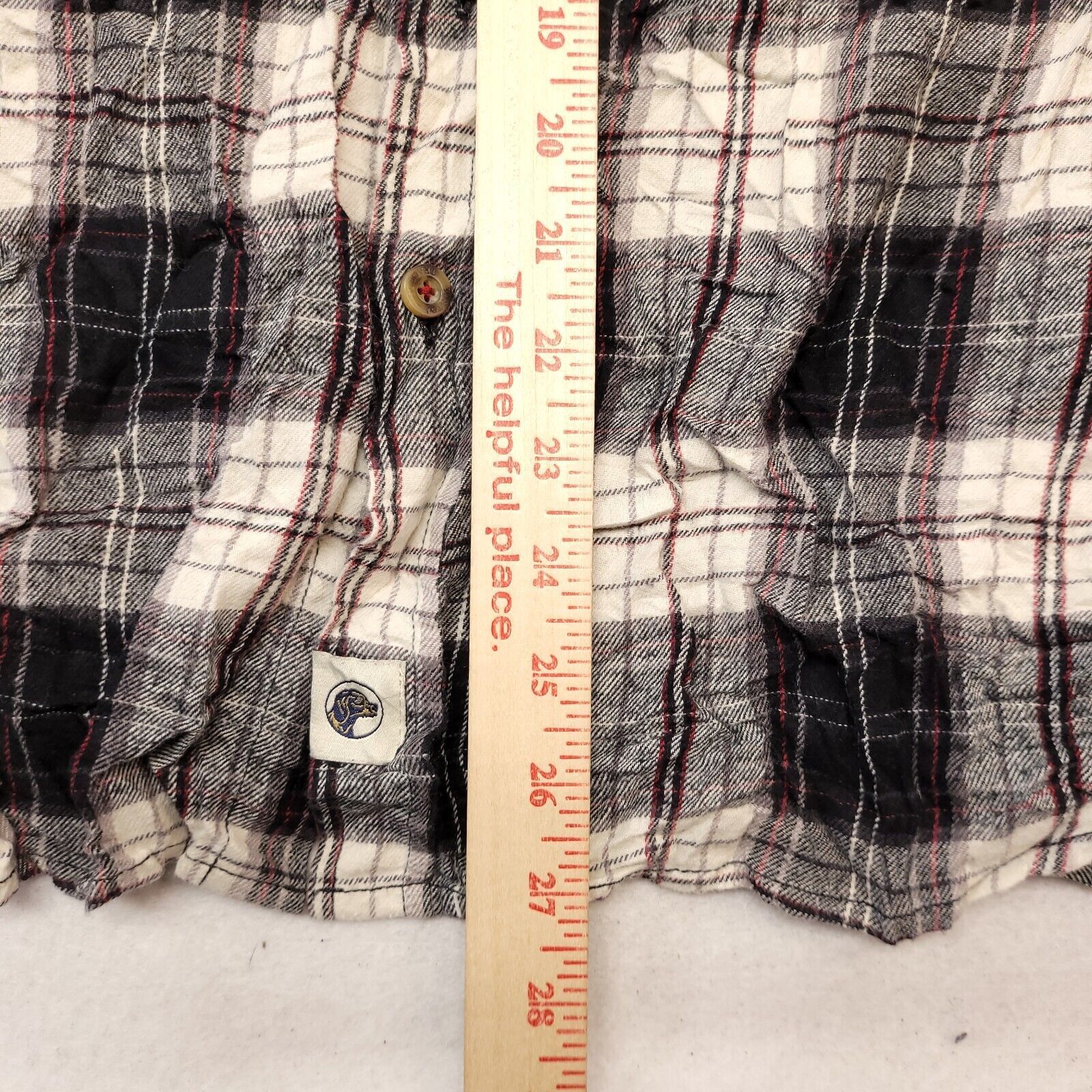 Boston Traders Boston Traders Tartan Flannel Shirt Mens Size Medium M Black Size US M / EU 48-50 / 2 - 8 Thumbnail
