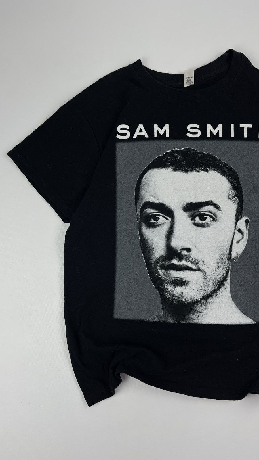 Band Tees × Vintage Sam Smith 2019 Black Tour T Shirt Size US M / EU 48-50 / 2 - 3 Thumbnail