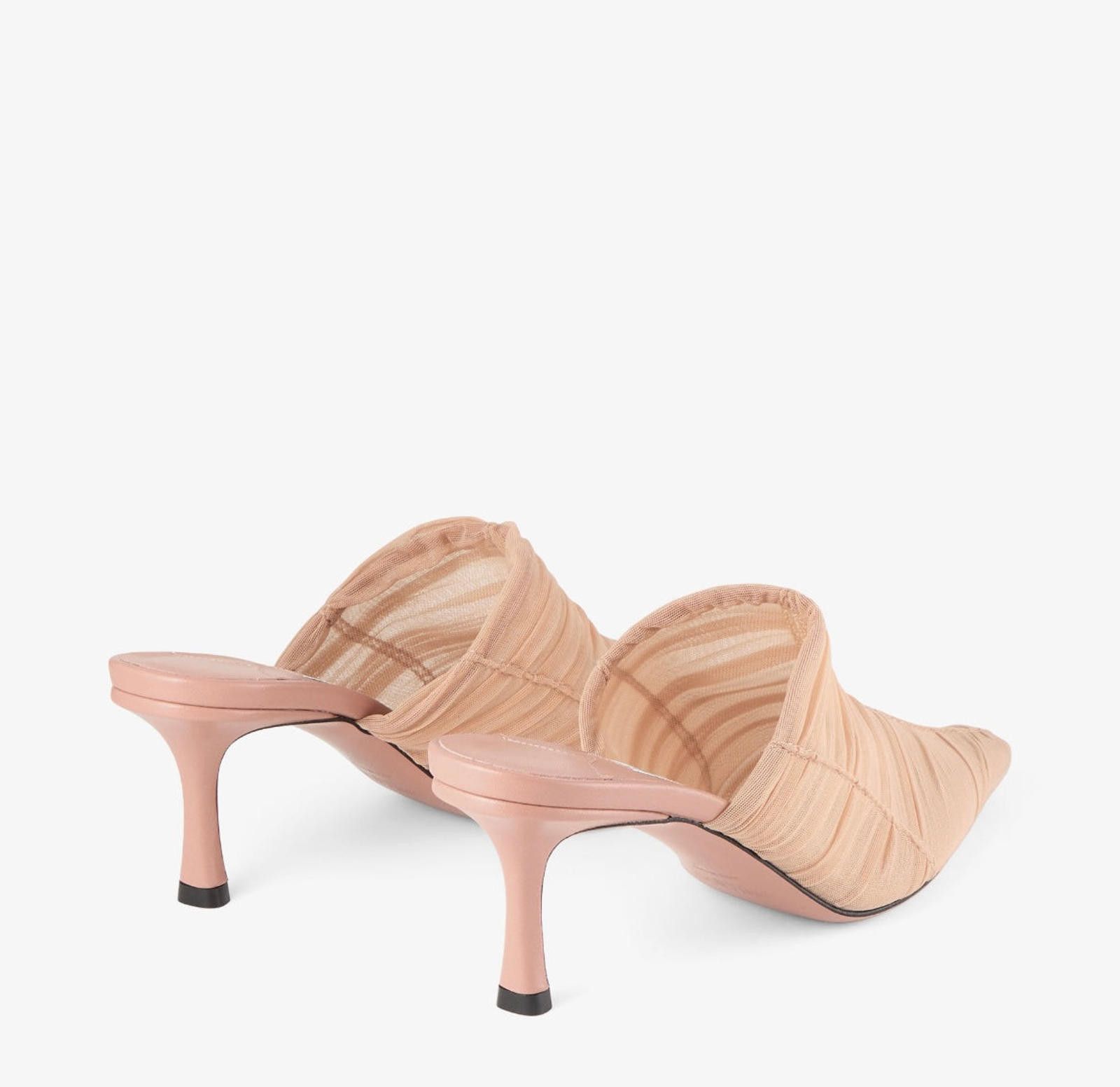 Jimmy Choo Jimmy Choo Lotta 65 Mules Size US 7.5 / IT 37.5 - 3 Thumbnail