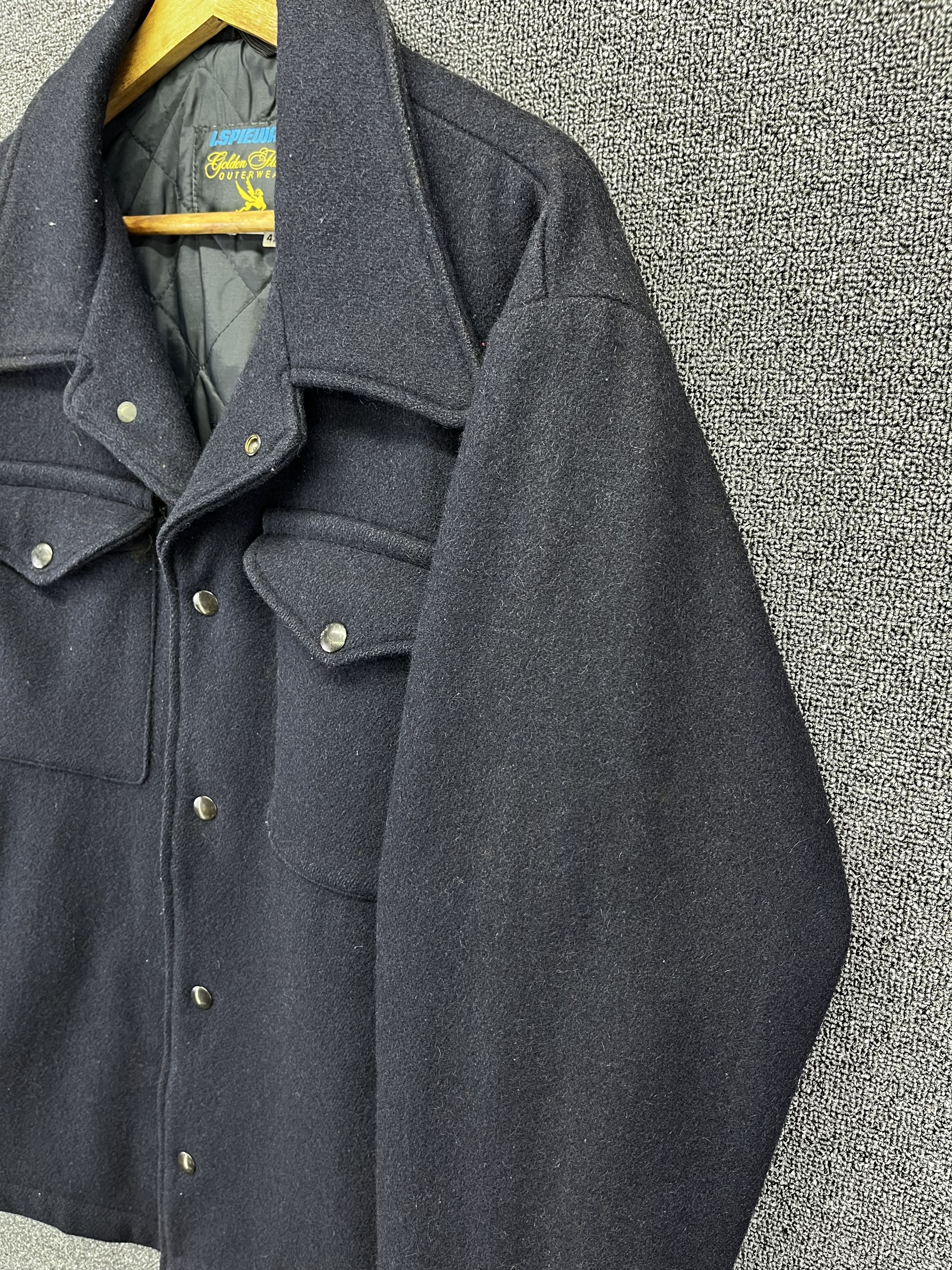 I. Spiewak And Sons Vintage I. Spiewak And Sons Rare Button Up Wool Jacket Size US M / EU 48-50 / 2 - 11 Thumbnail