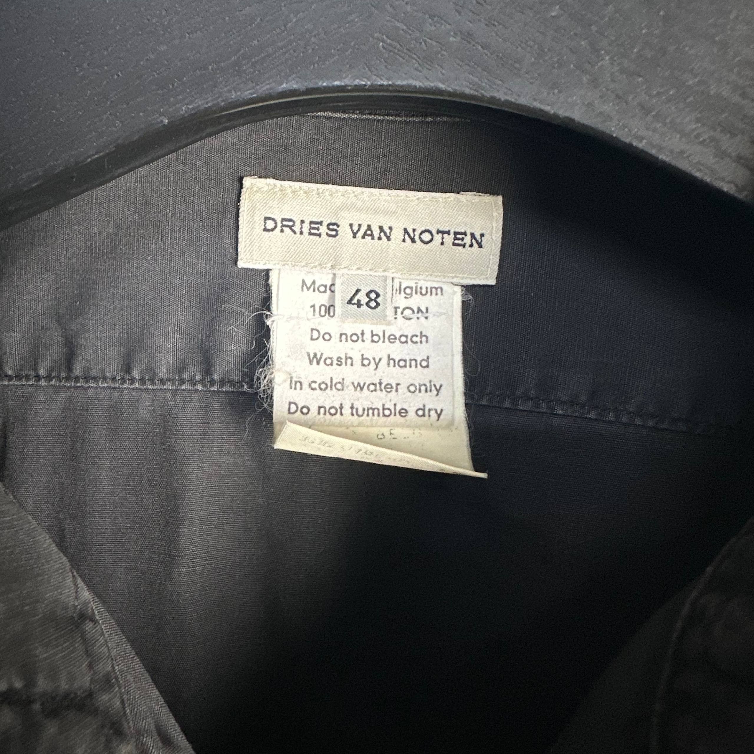 Dries Van Noten Archive Dries Van Noten Button Up Shirt Size US L / EU 52-54 / 3 - 5 Thumbnail