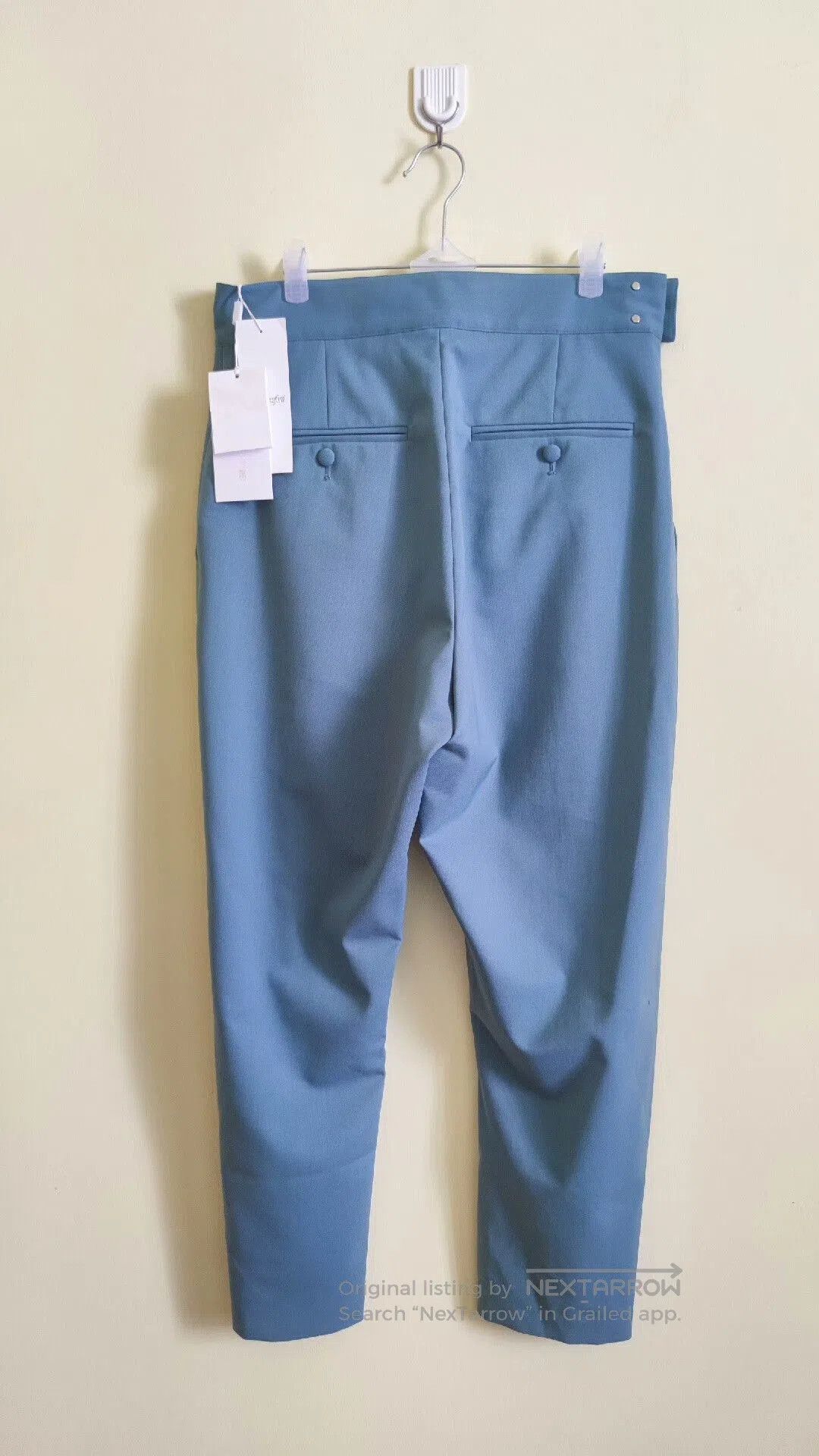 Maison Kitsune Relaxed Fit Blue. Size US 26 / EU 42 - 4 Thumbnail